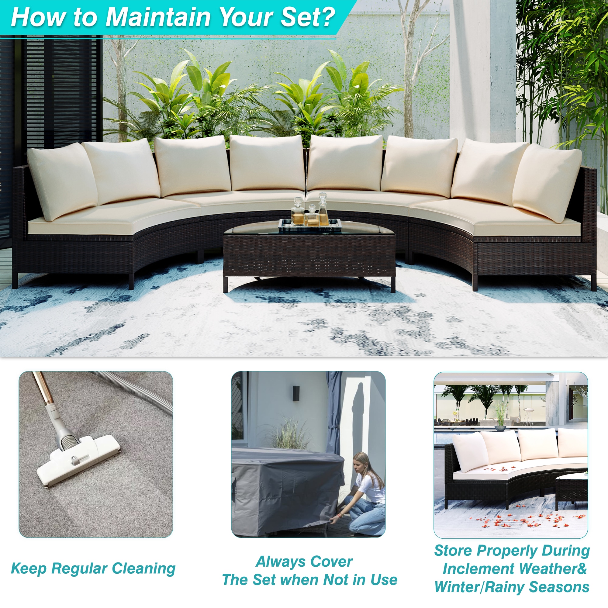 ModernLuxe L-SP100149AAA Patio-Sofas-Daybeds - View #3