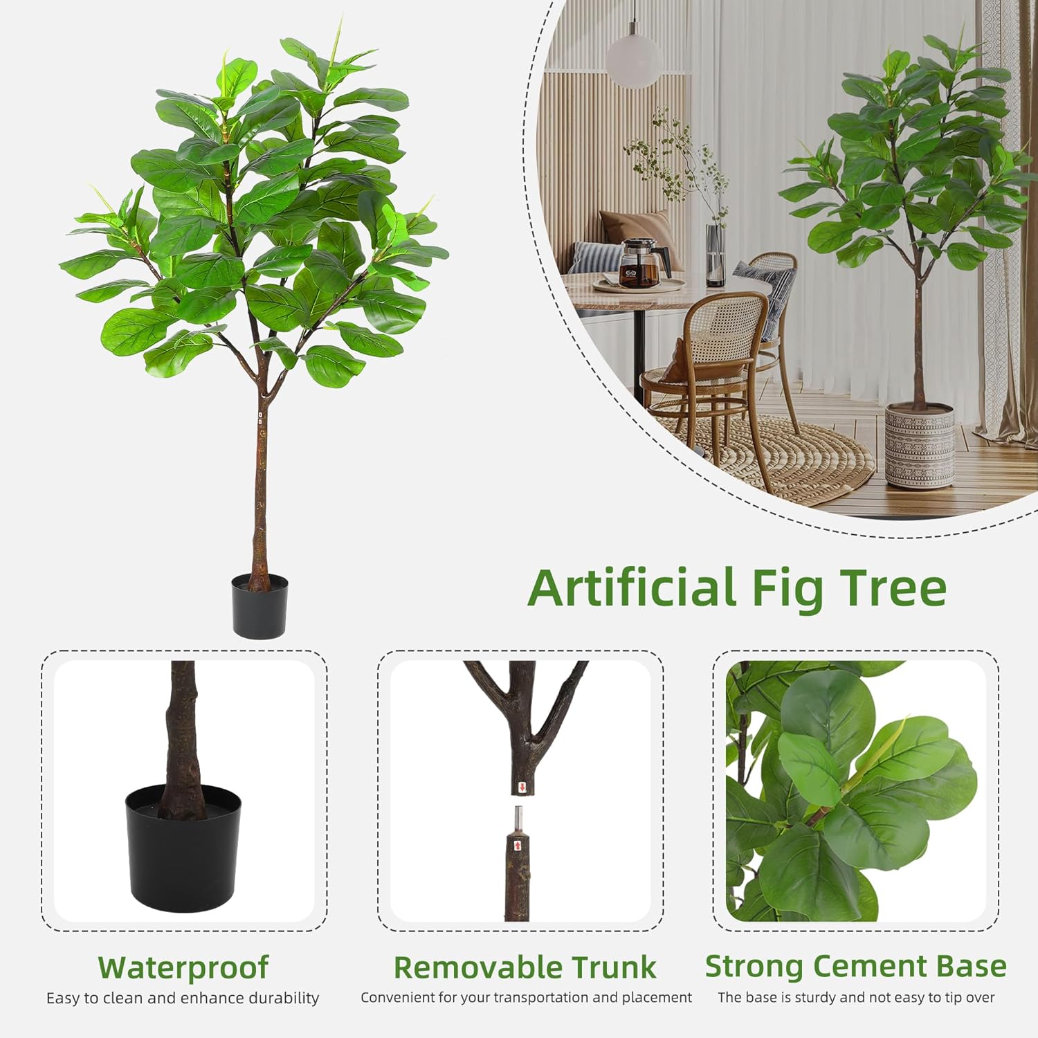 WhizMax LHFLS-PHO-14LCOC1Y Artificial-Plants-Trees - View #5