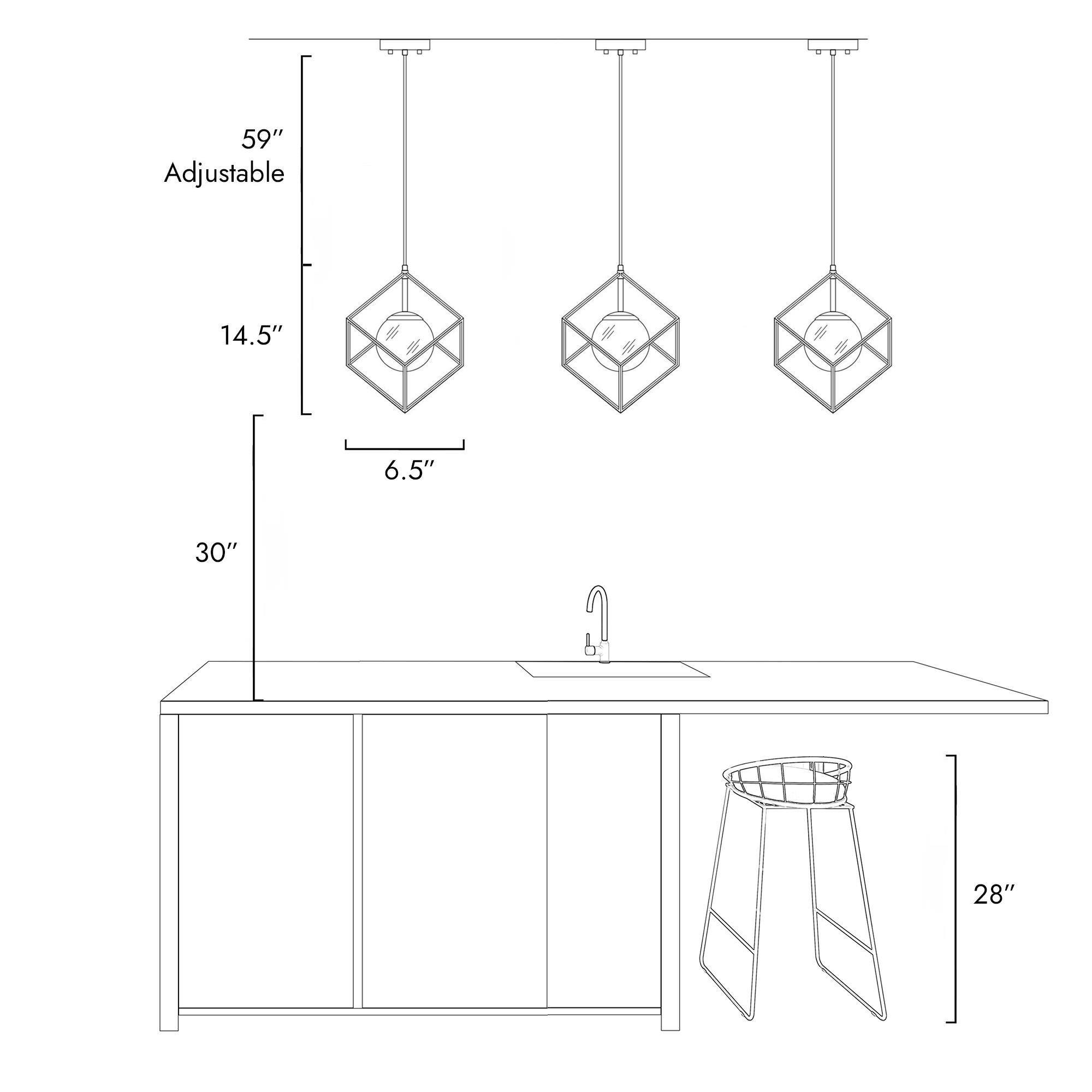 ZEVNI L3J26BABW885PS88 Pendant-Lights - View #9