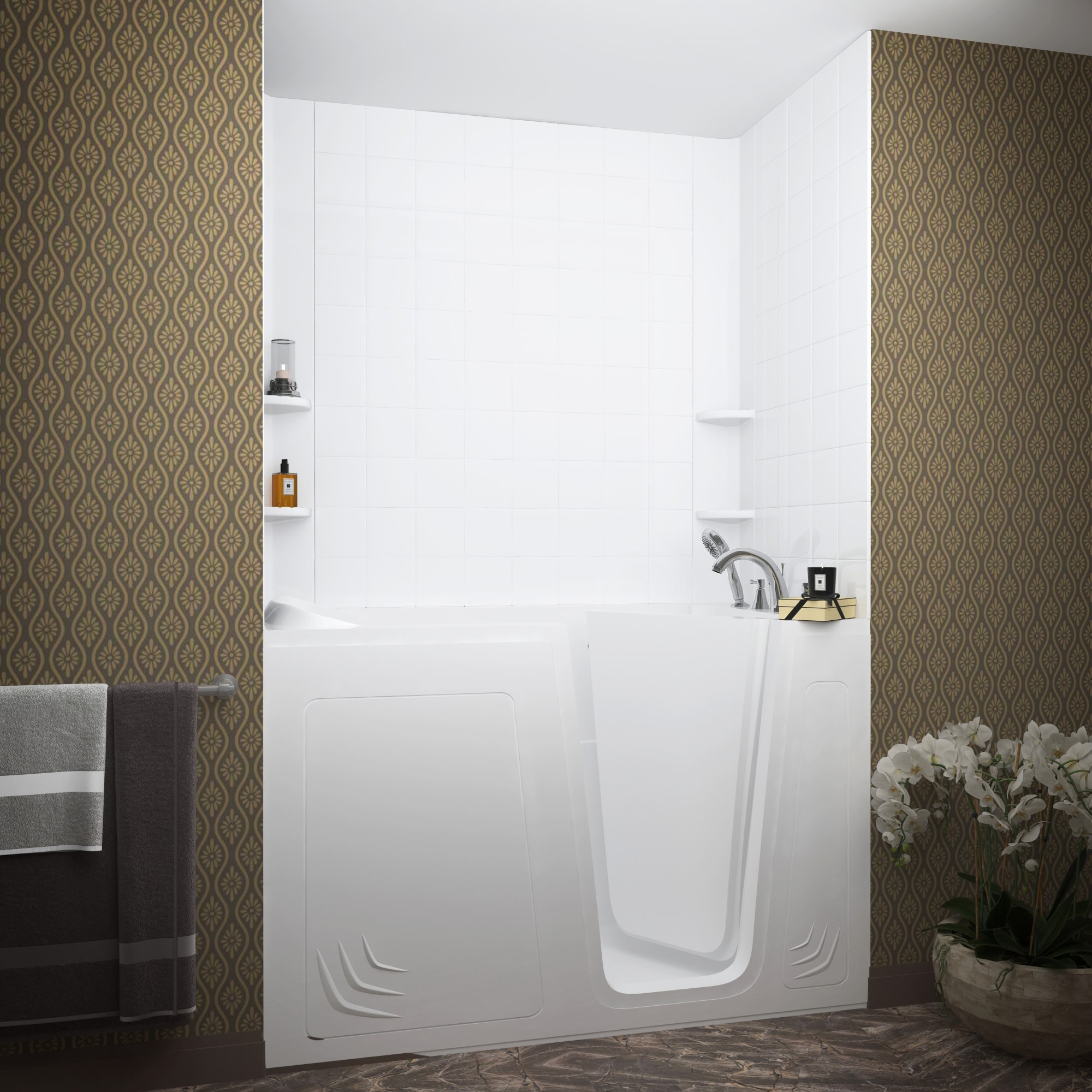 Endurance LSN3260RWDCF Tub-Shower-Combo - View #6