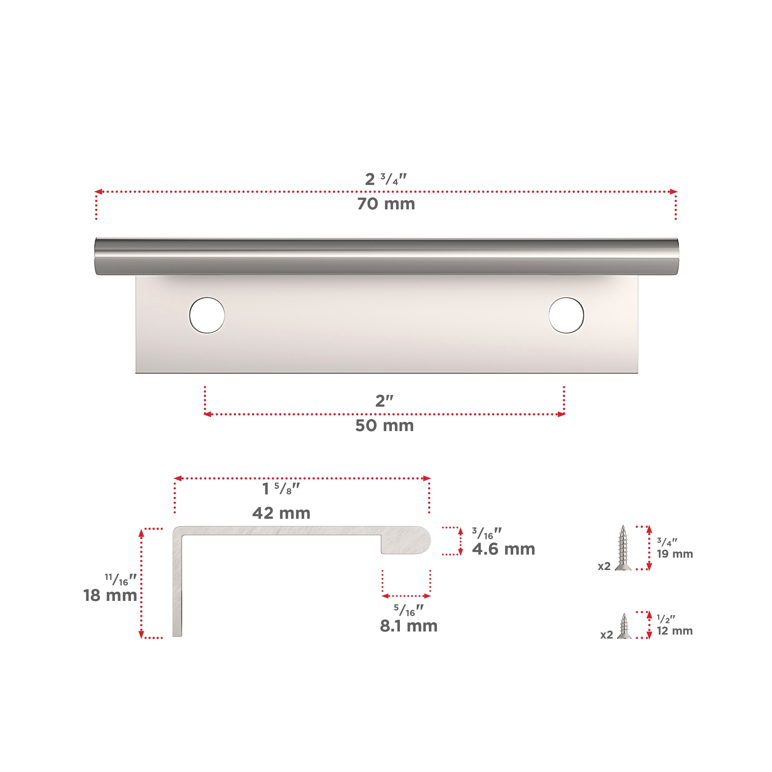 Richelieu BP989850170 Cabinet-Pulls - View #4