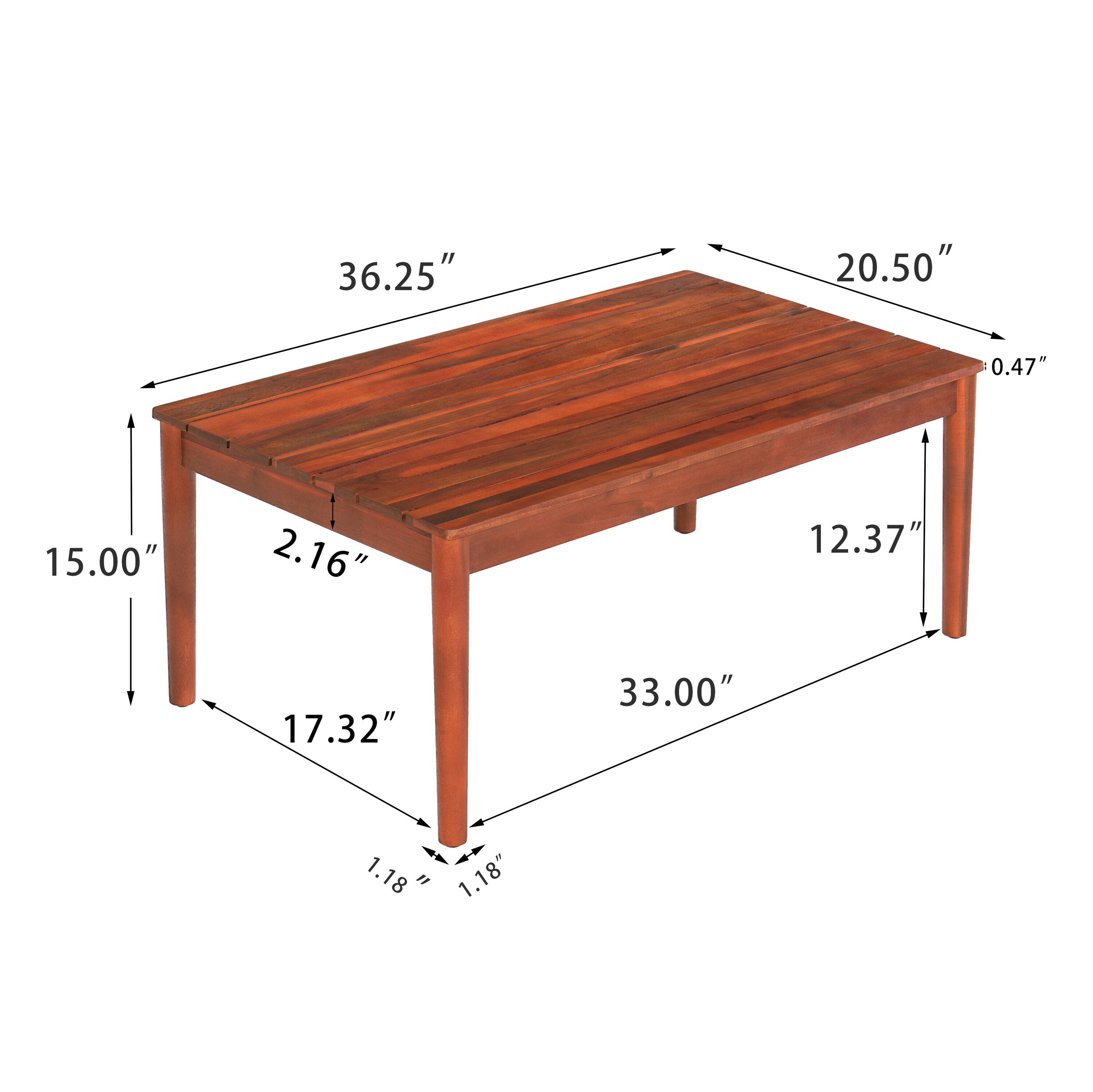 Christopher Knight Home 334297 Patio-Tables - View #3
