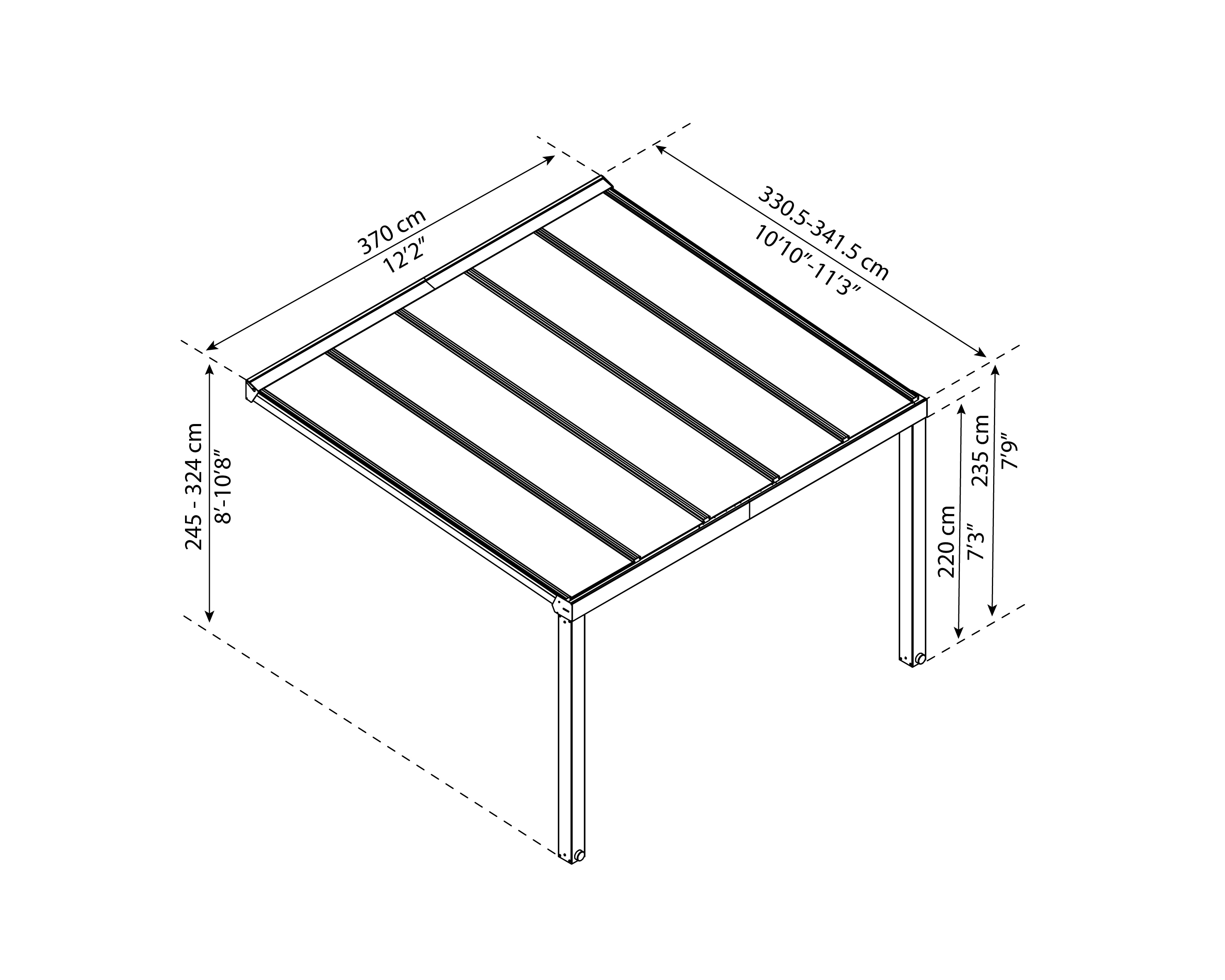 Canopia by Palram 705893 carports - View #3