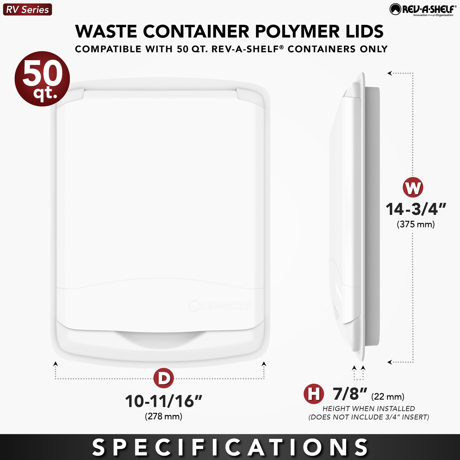 Rev-A-Shelf 239132 Pullout-Trash-Cans - View #6