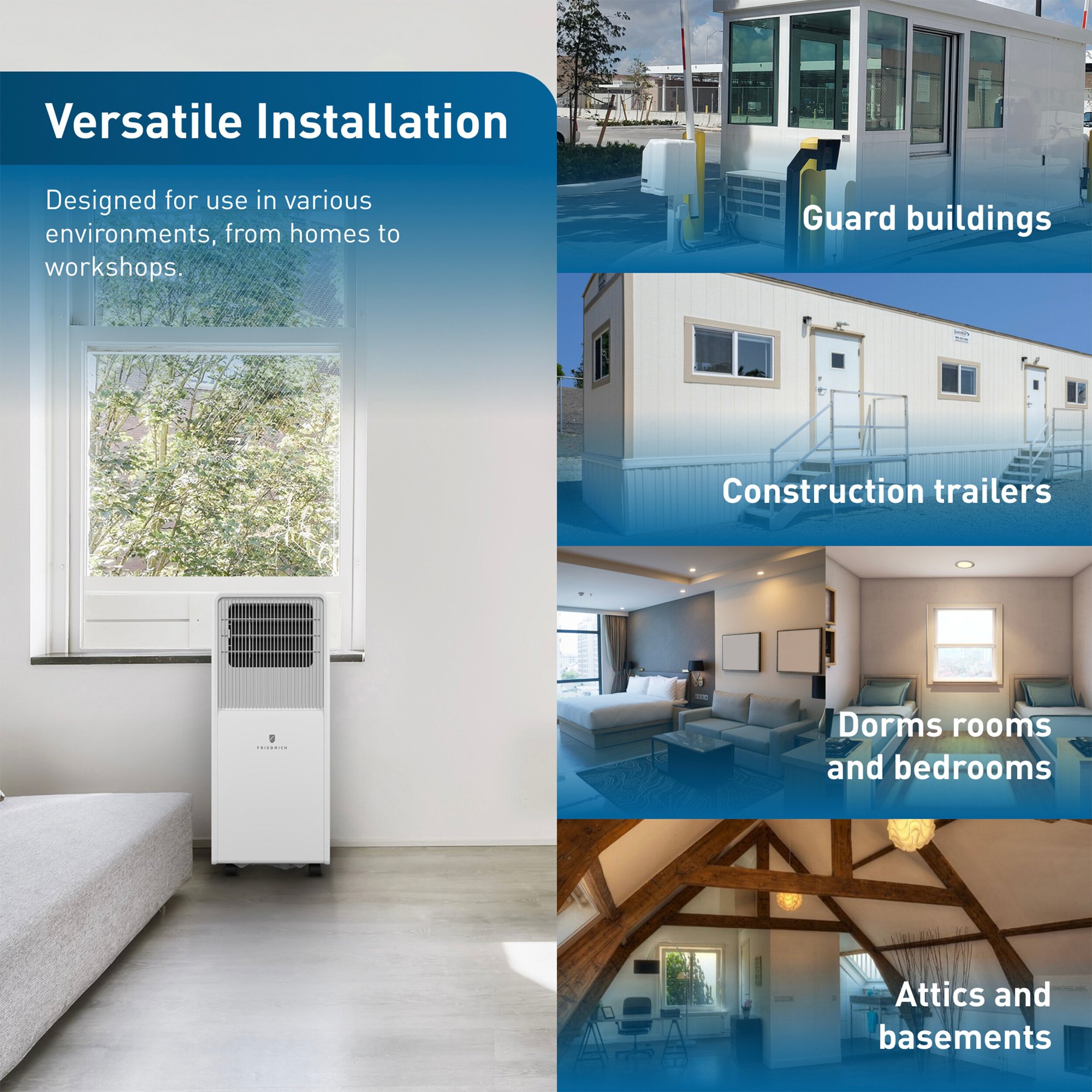 Friedrich ZCP08SB Portable-Air-Conditioners - View #6