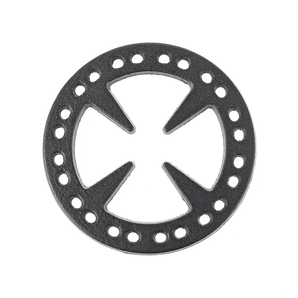 Aoibox  5 04 in Cast Iron Gas Stove Ring Reducer for Espresso Moka Pot 3 47 in Inner Diameter Burner Trivet Stabilizer