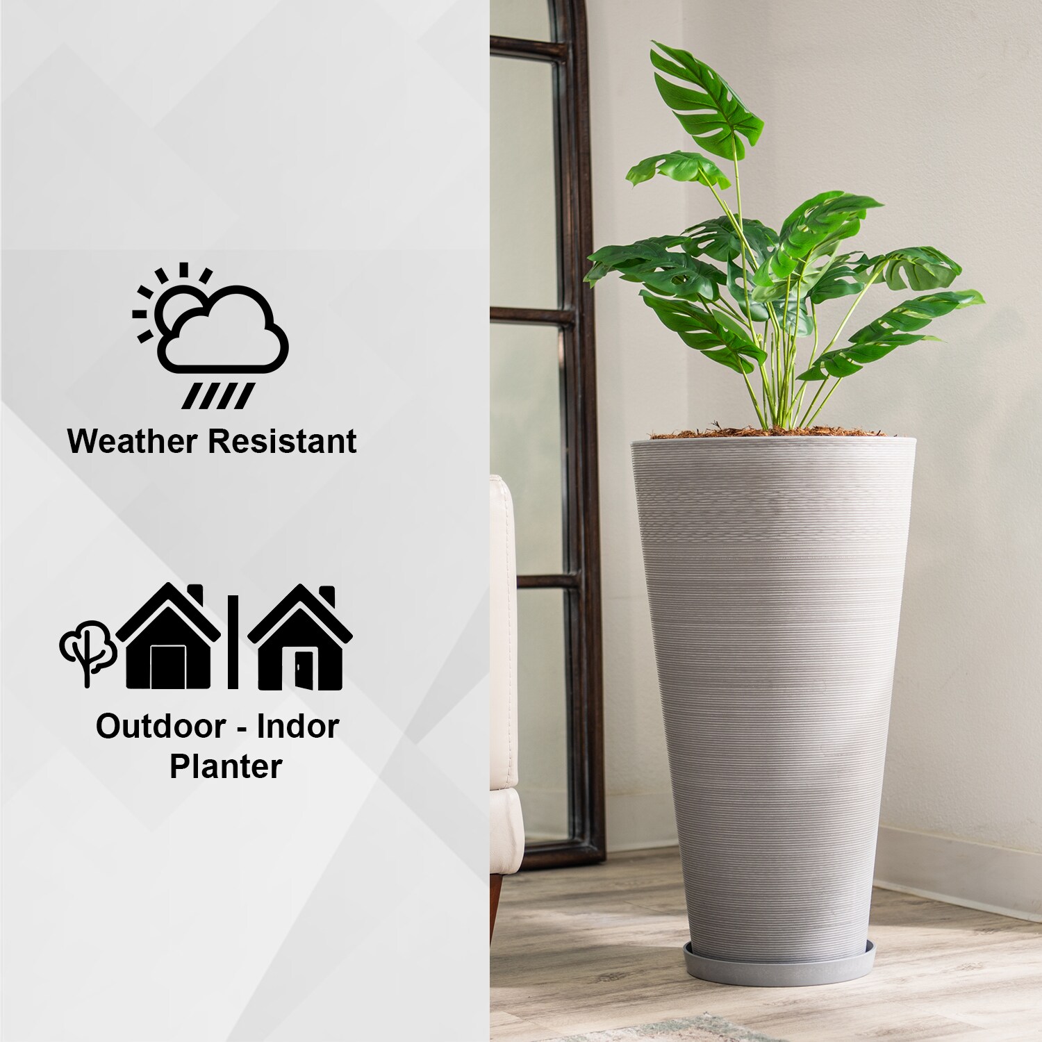 XBrand LW6524GR2 Planter-Window-Box - View #9