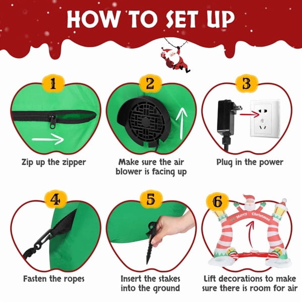 Kazeila 59565644-SYFWN006 Outdoor-Christmas-Decor - View #4