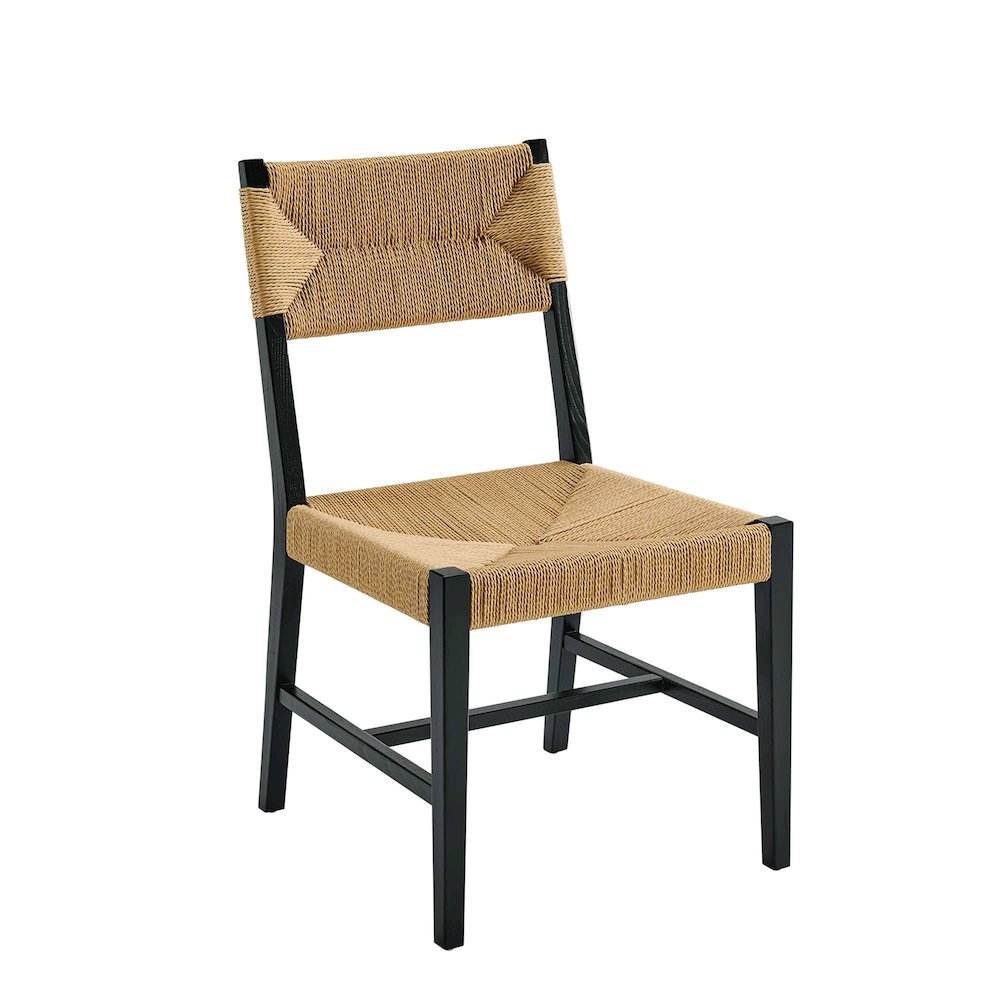 Modway EEI-5489-BLK-NAT Bodie Wood Dining Chair