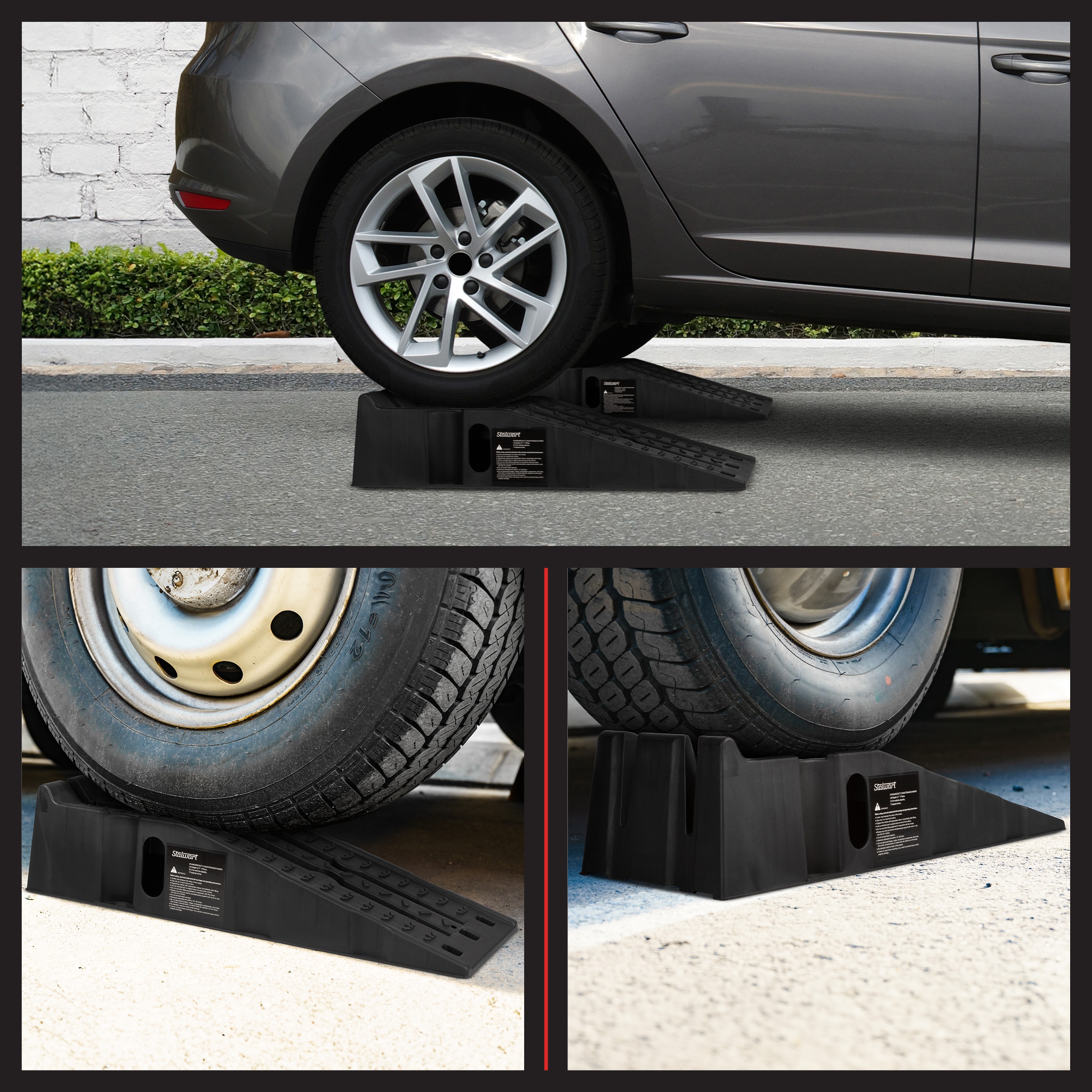 Stalwart 1-ft x 2.93-ft 16000-lb Capacity Loading Ramp 75-CAR2020 at ...