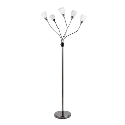 Lumisource Contemporary Floor Lamp With, Lumisource Medusa Floor Lamp Replacement Shades