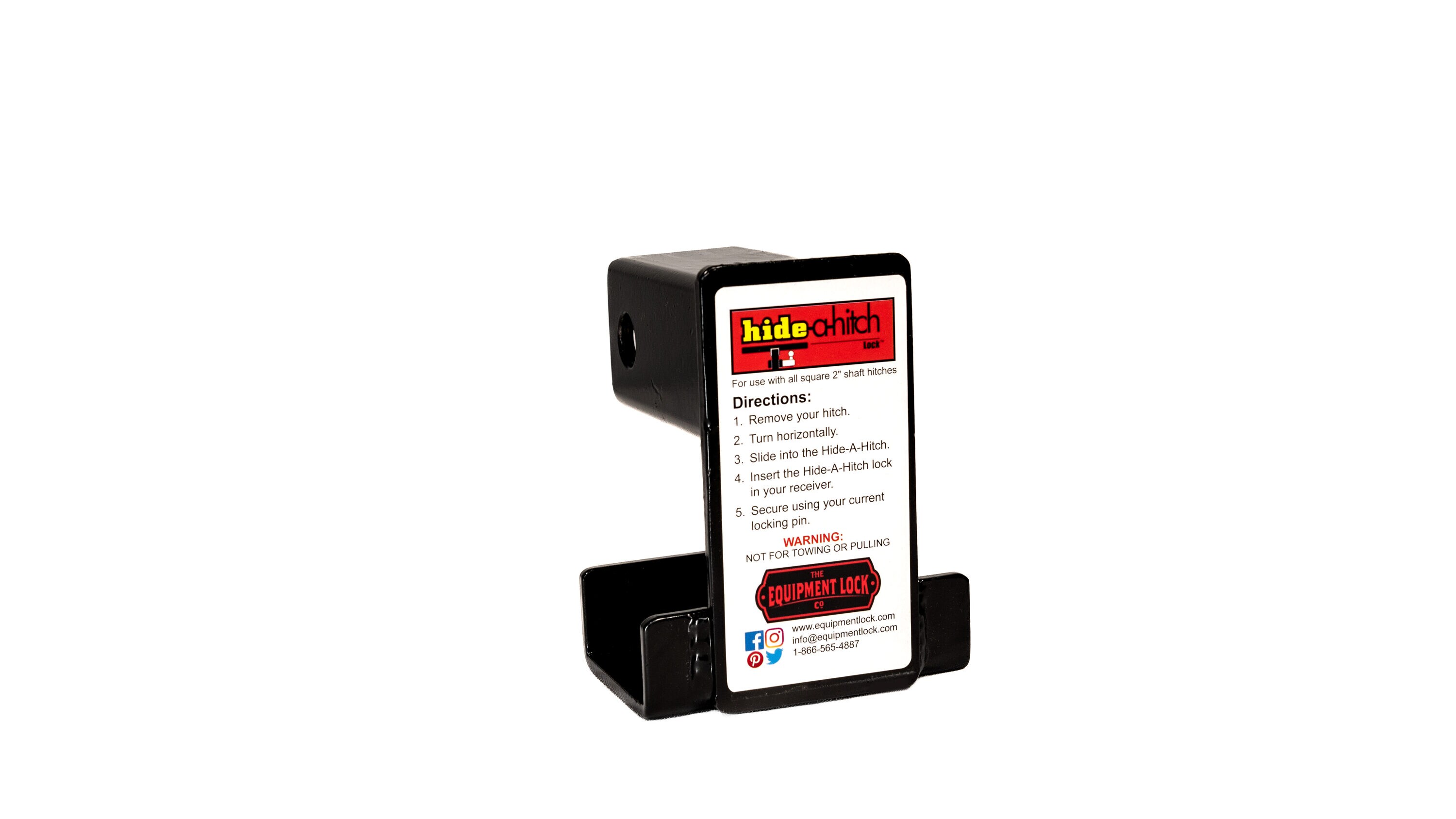 The Equipment Lock Co HHL Red Locking System For Trailer Hitches