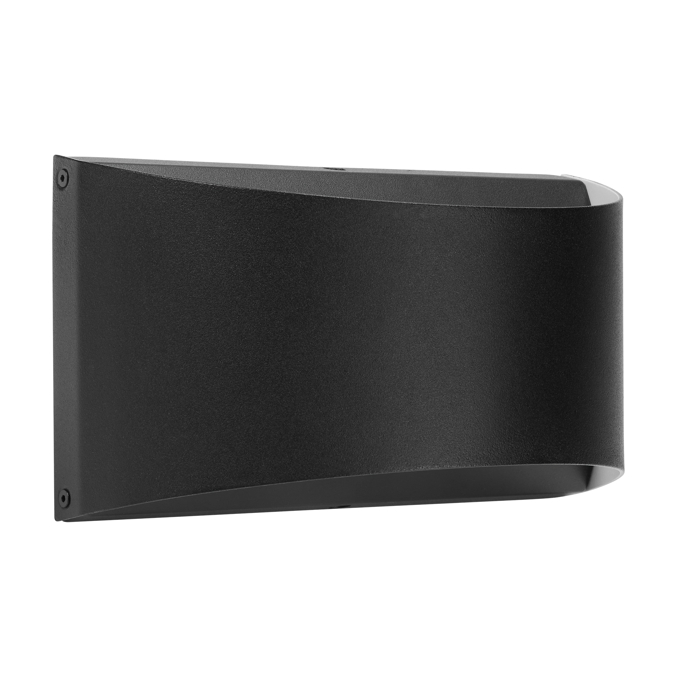Matte Black Modern Dimmable LED Up/Down Outdoor Wall Sconce