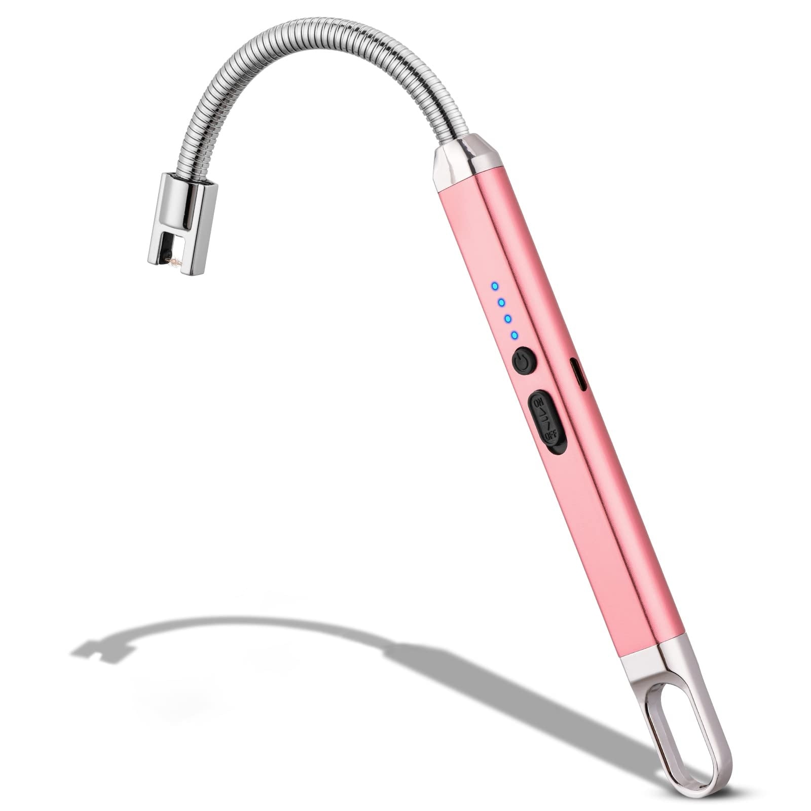 Yichuhaoxi - Electric Candle Lighter USB Windproof Arc Lighter Flexible Neck for Candle BBQ Home...