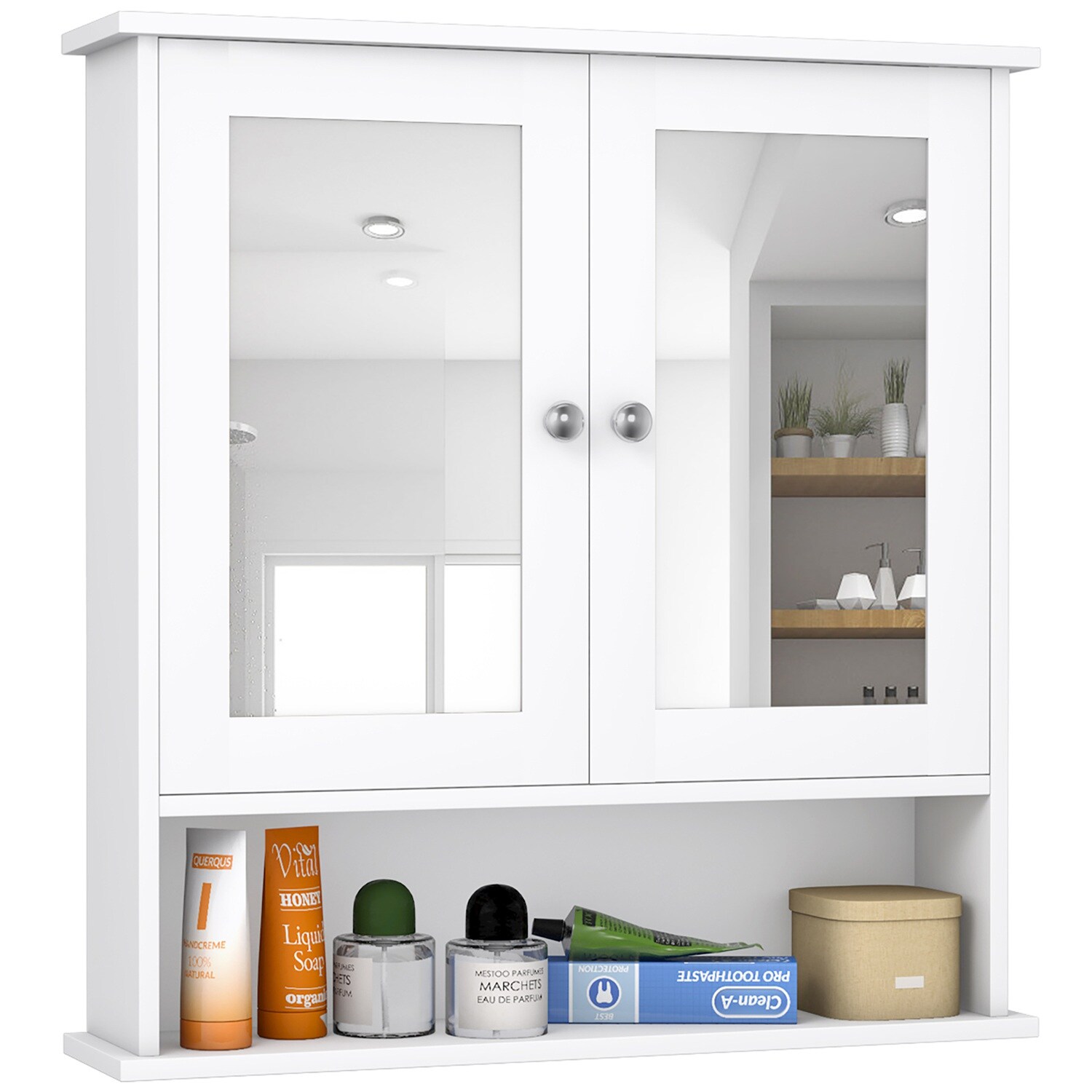 Costway CSHY000126 Bathroom-Medicine-Cabinets - View #9