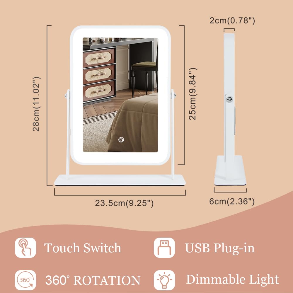 Lukvuzo LLU0709L047 Makeup-Mirrors - View #2