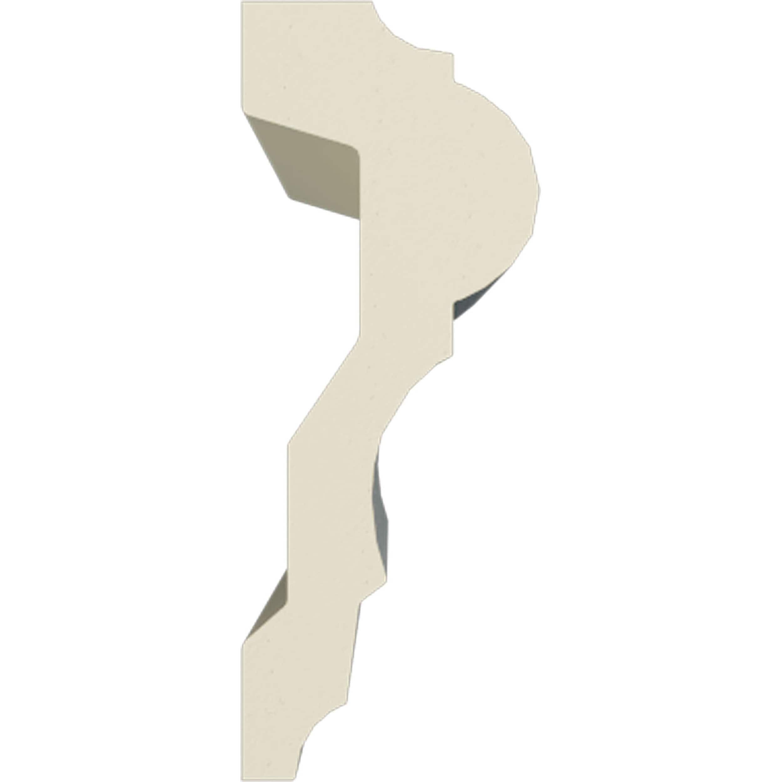 Ekena Millwork CHA04X01CL-CASE-2 Chair-Rail-Moulding - View #3