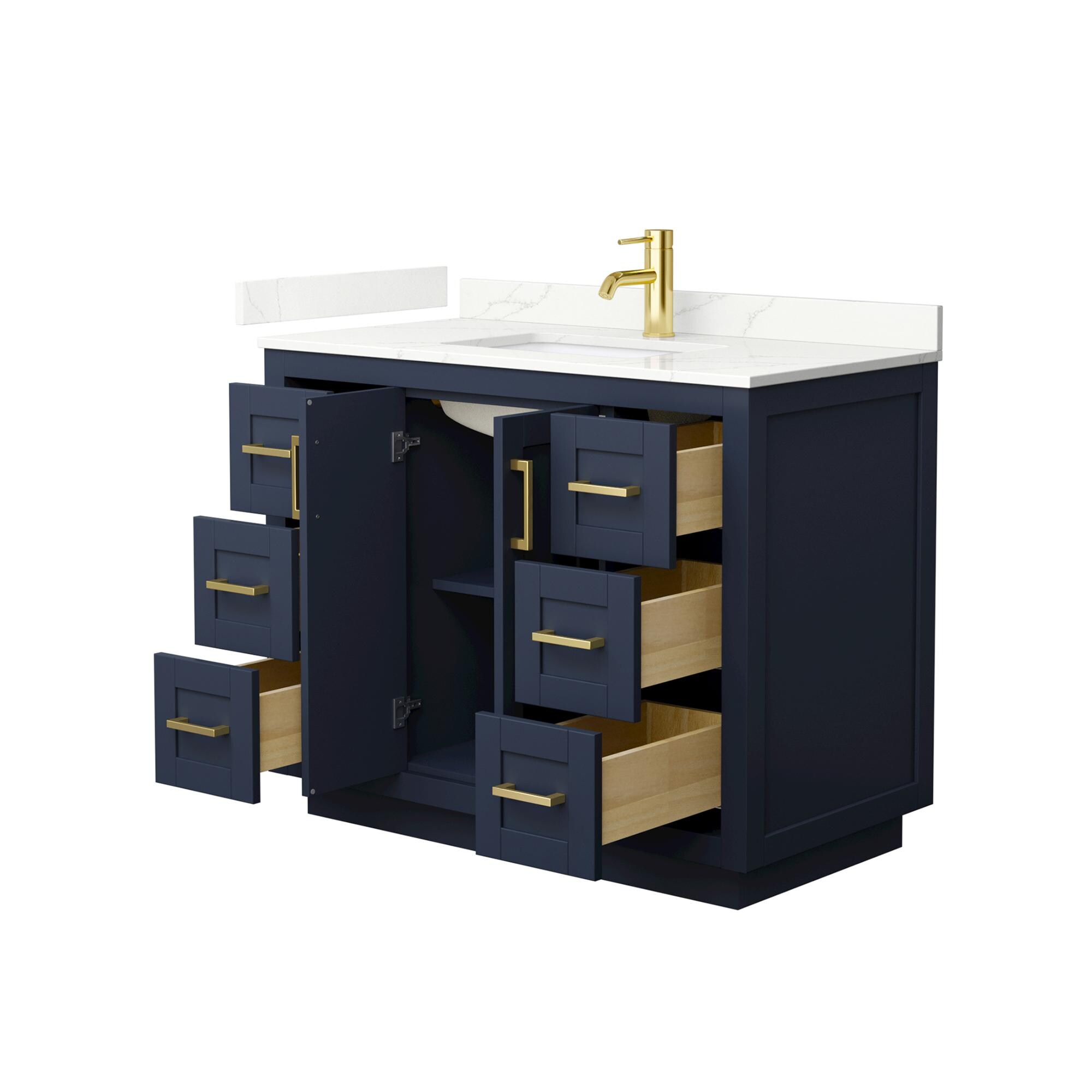 Wyndham Collection WCF292942SBLGTUNSMXX Bath-Vanity-Combo - View #3
