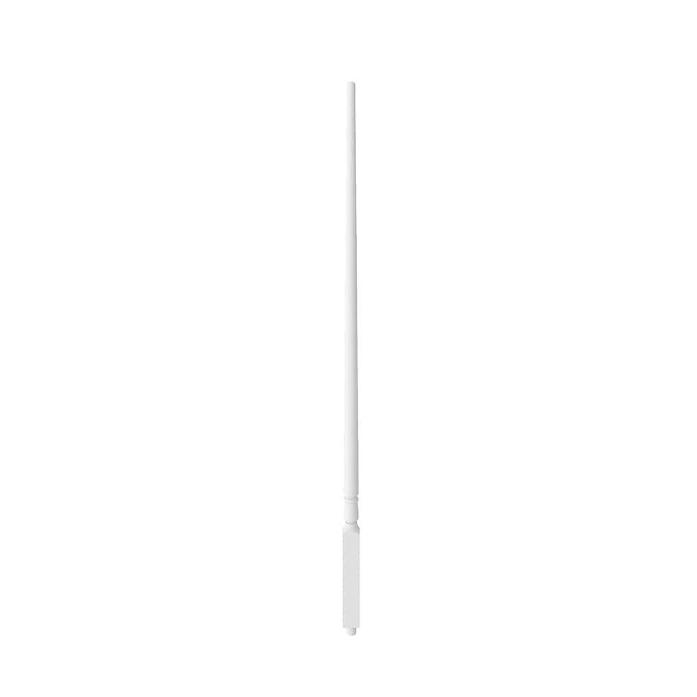 COLONIAL ELEGANCE W5015-41-ECOM 41-in x 1.25-in Colonial White Stair Baluster (6-Pack)