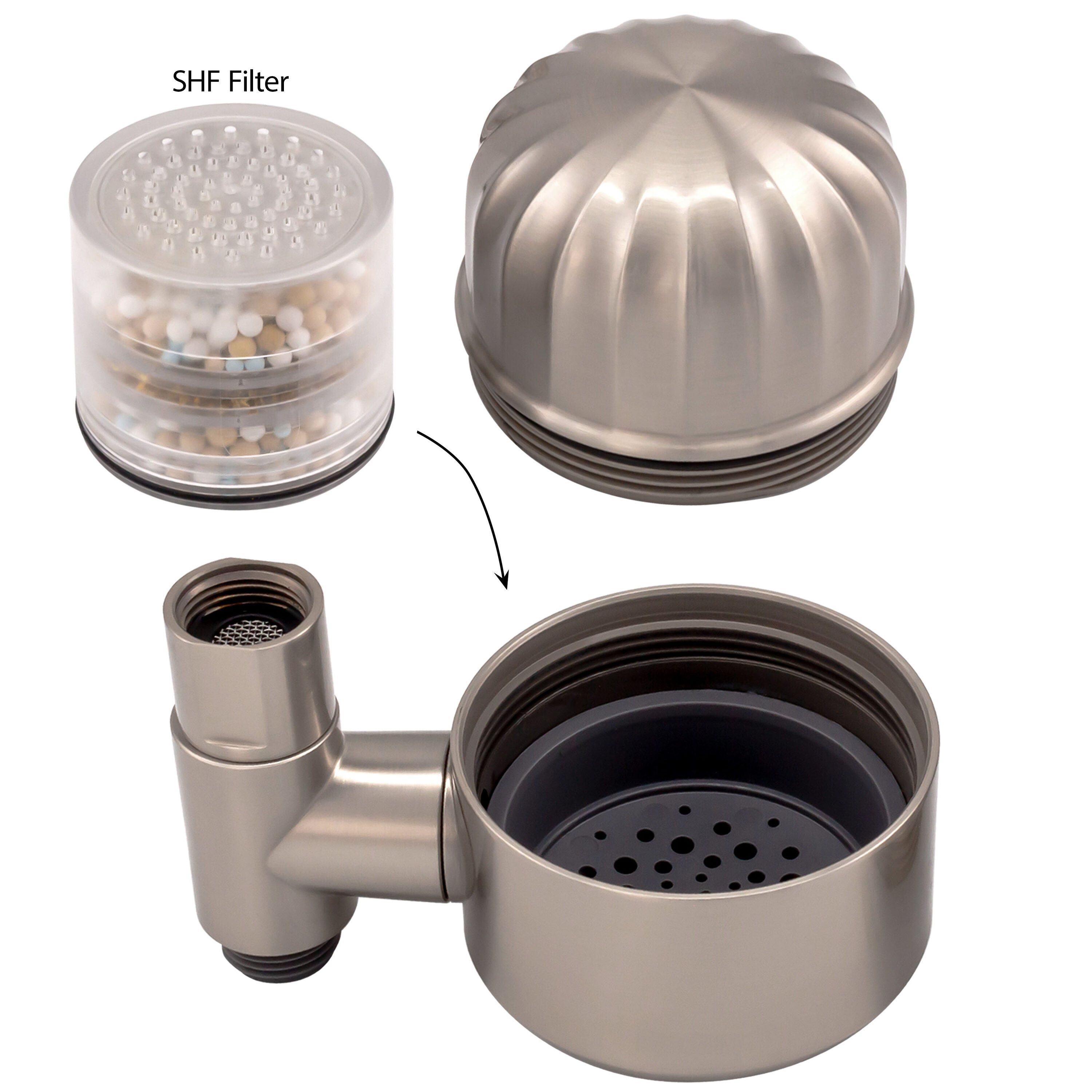Westbrass SHF Shower-Head-Filters - View #5