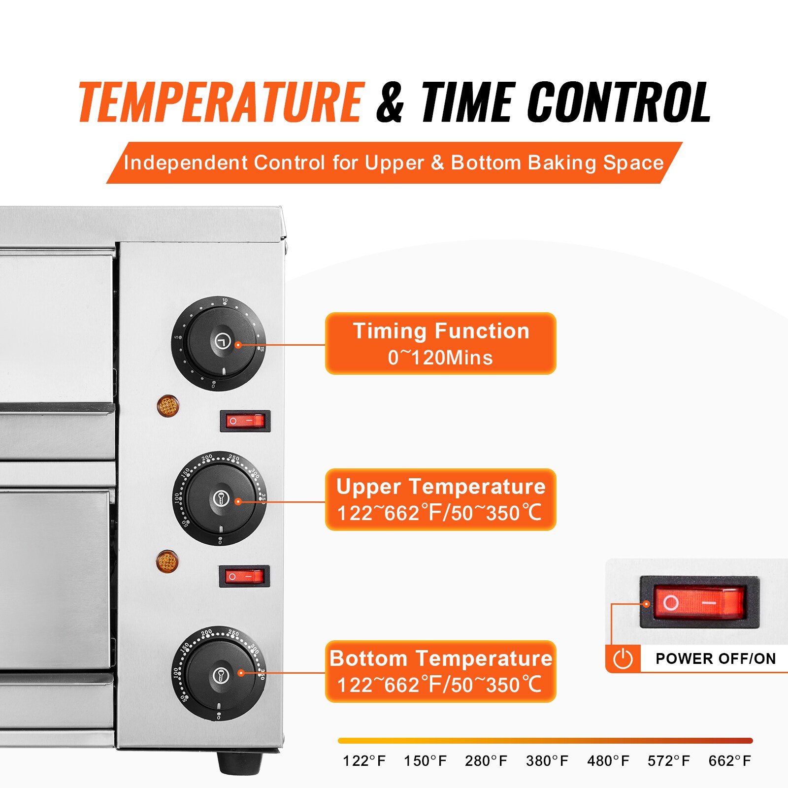 VEVOR SCCLMDRPSLSC06327V1 Outdoor-Pizza-Ovens - View #4
