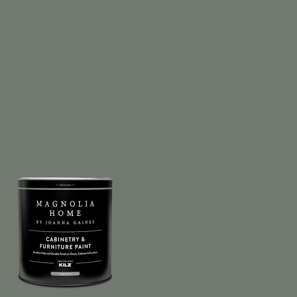 Magnolia Home MAG018-4141124  by Joanna Gaines Satin Luxe MAG018 Tintable Cabinet Furniture Paint Enamel ( 1-quart )