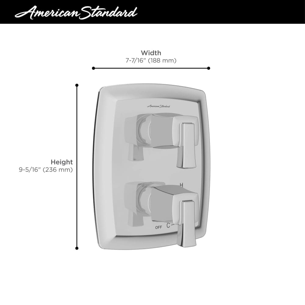 American Standard Townsend BRUSHED COOL SUNRISE 4.0625-in Universal ...