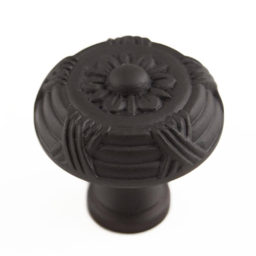 RK International CK 754-RB Oil-rubbed bronze Round Traditional Cabinet Knob
