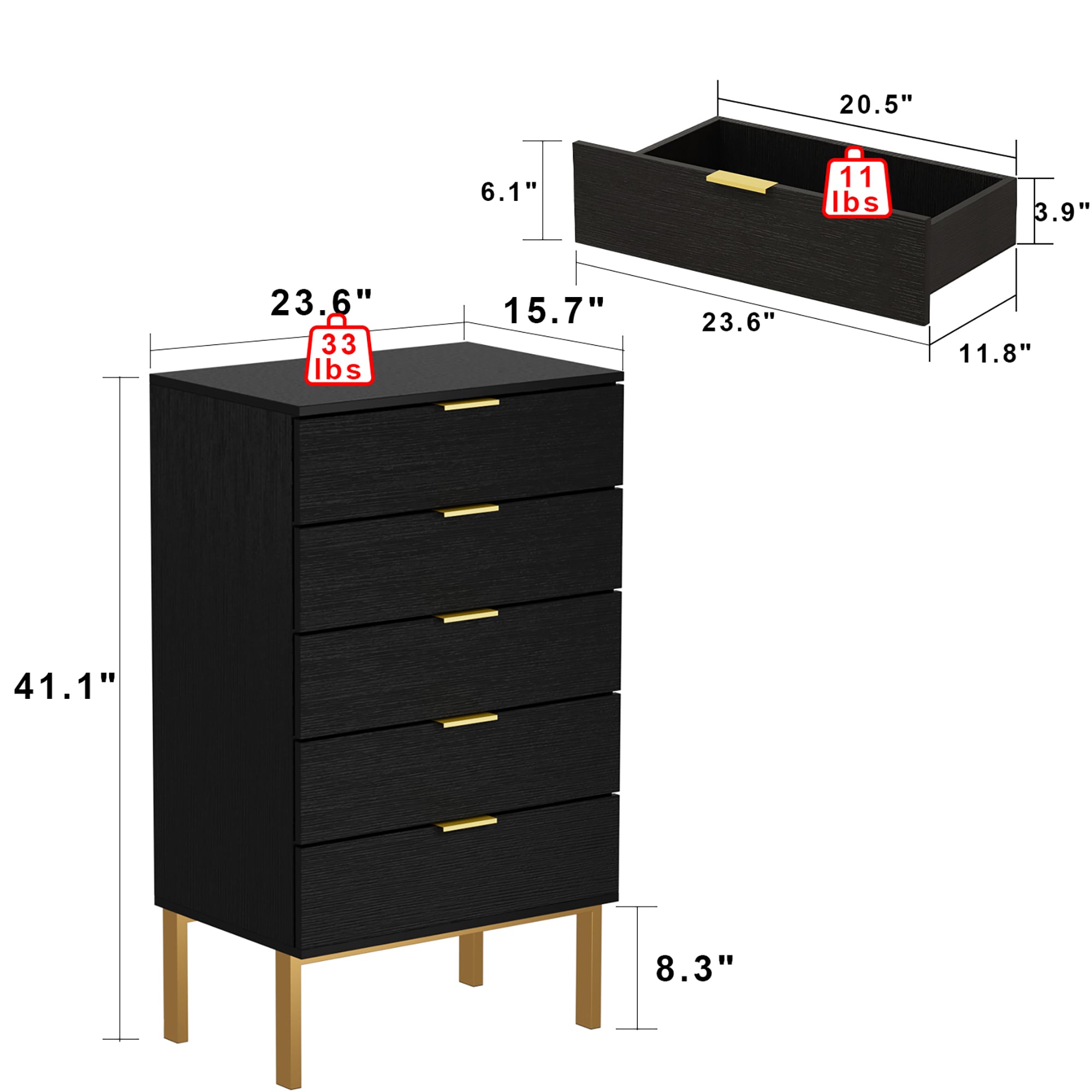 FUFU&GAGA LJY-KF200157-01 dressers - View #11