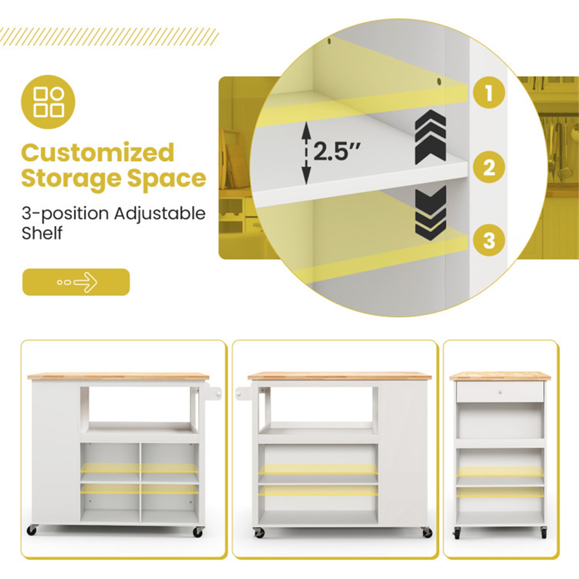 BABOOM BOM-KC161WH-CO Kitchen-Furniture - View #6