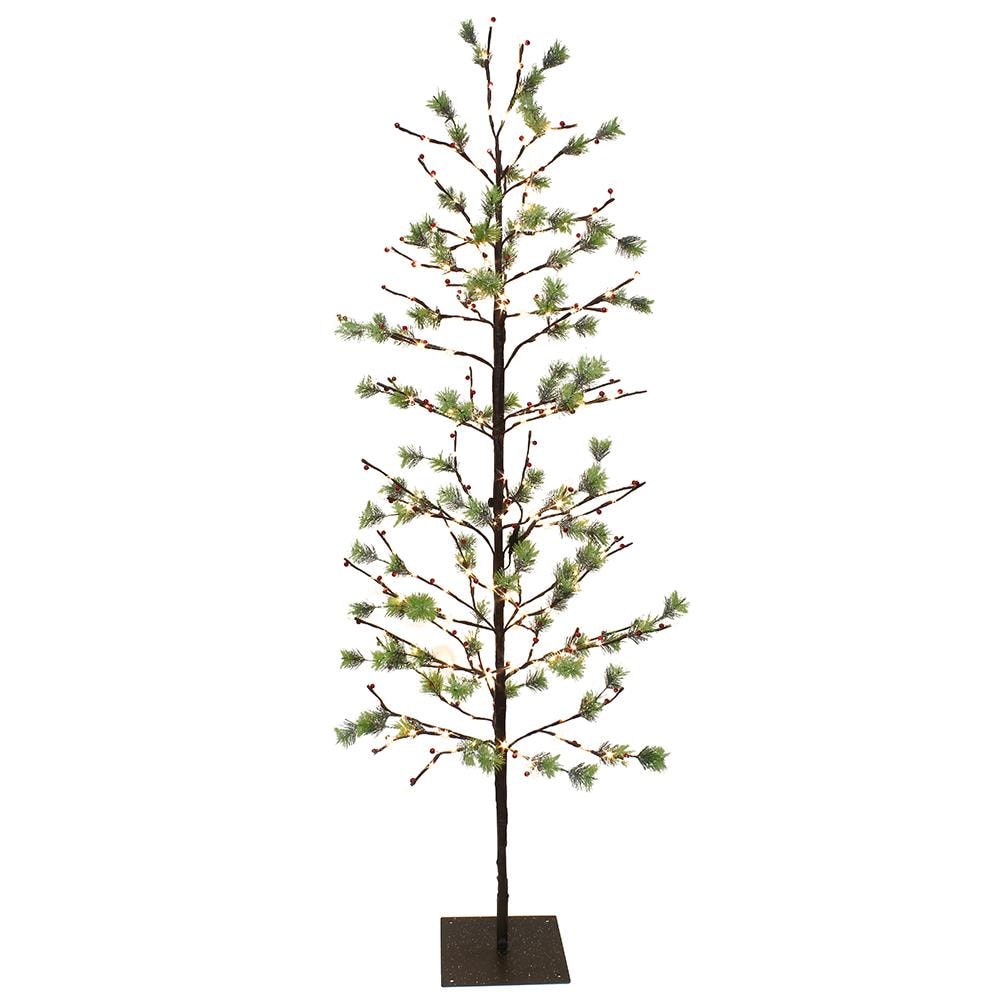 Outdoor Pre-lit Artificial Christmas Trees At Lowes.com