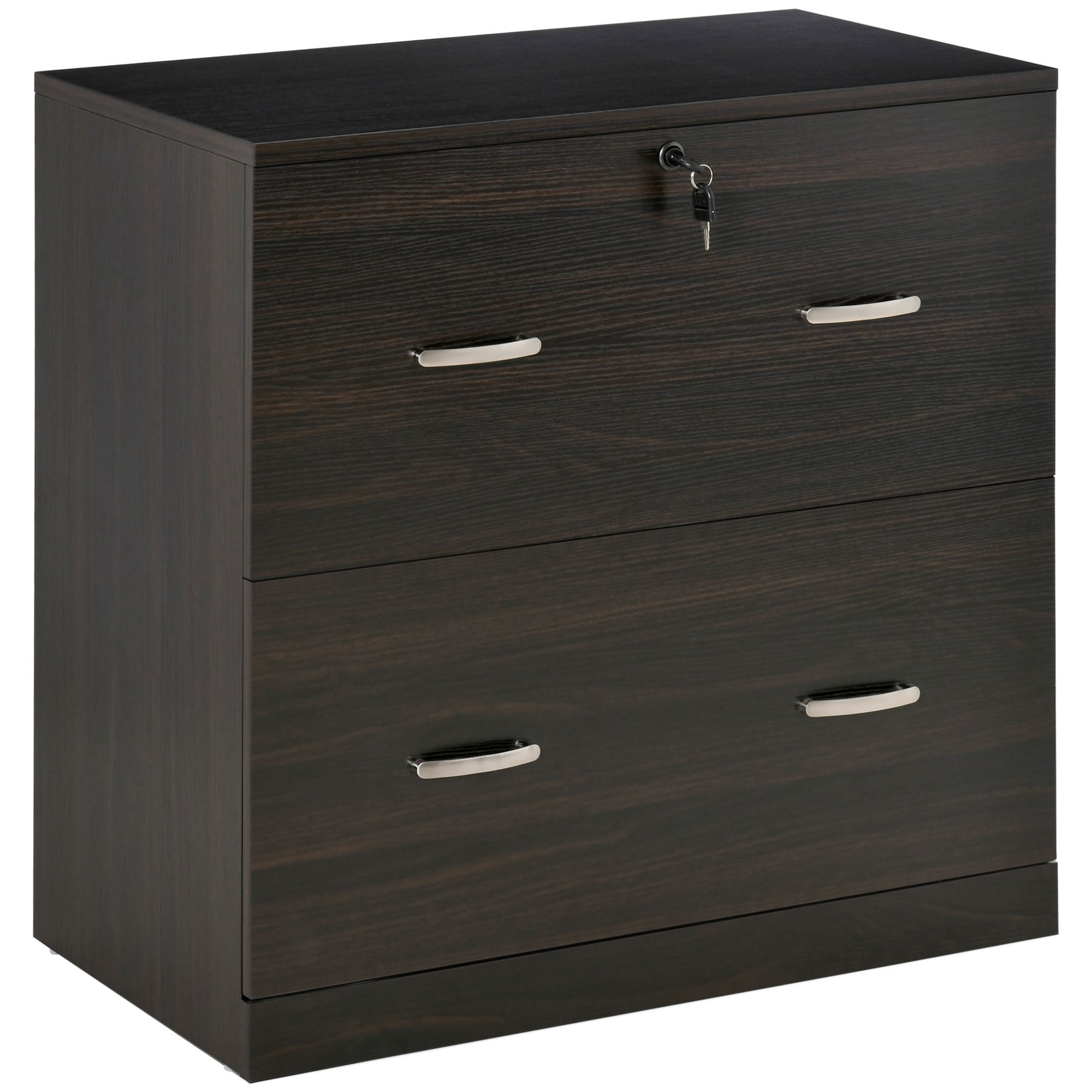 ZAKLOOP XU139694880 Brown 2 -Drawer 16.5 File Cabinet