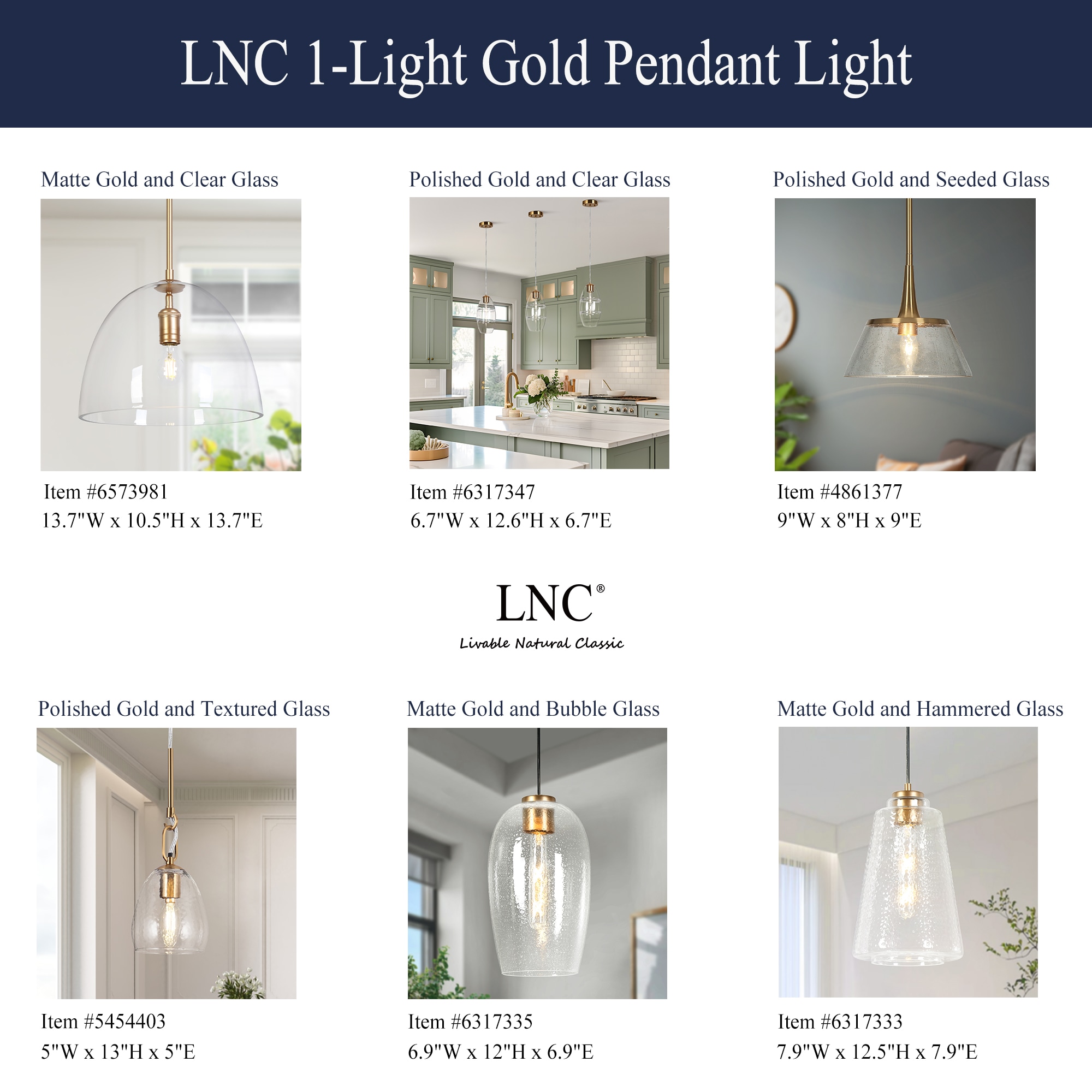 LNC HA05096P Pendant-Lights - View #3