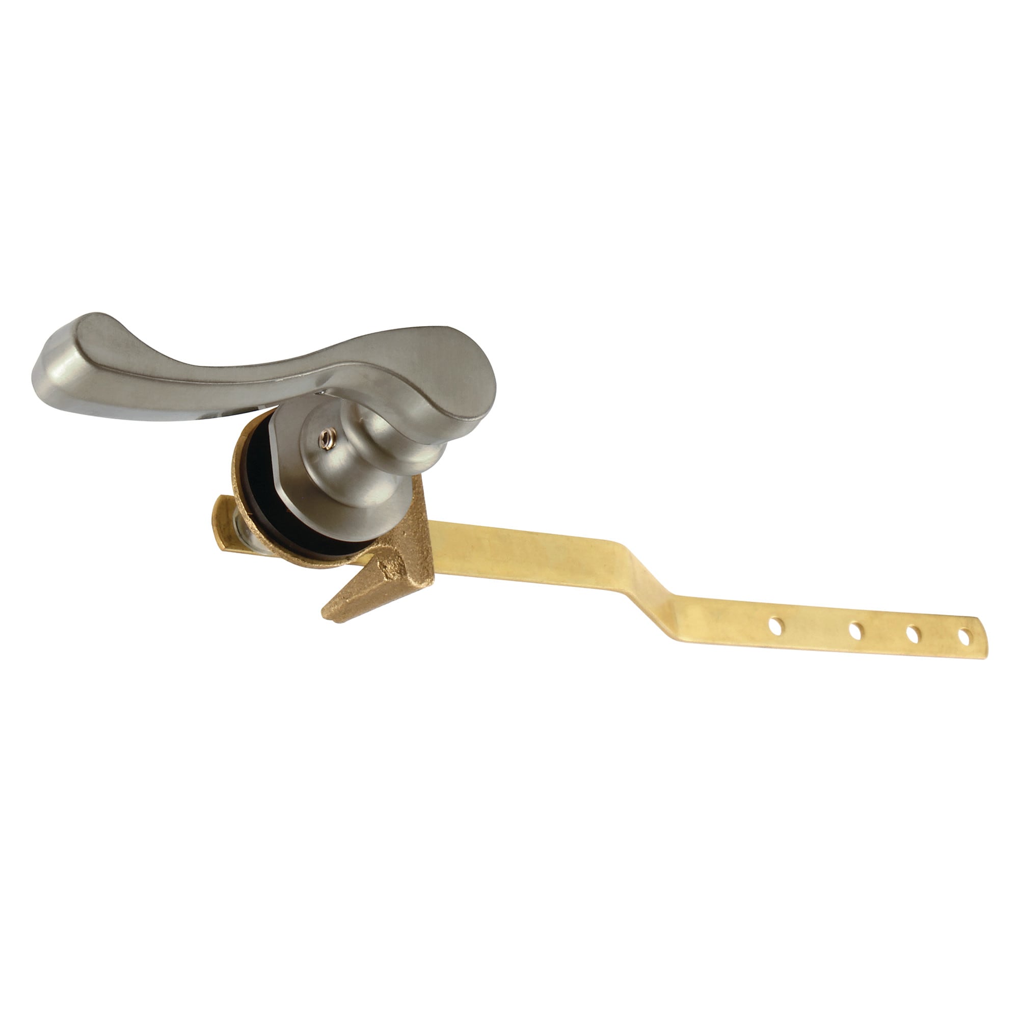 Elements of Design EKTFL8 French 8-in Front Mount Brushed nickel Universal Fit Toilet lever