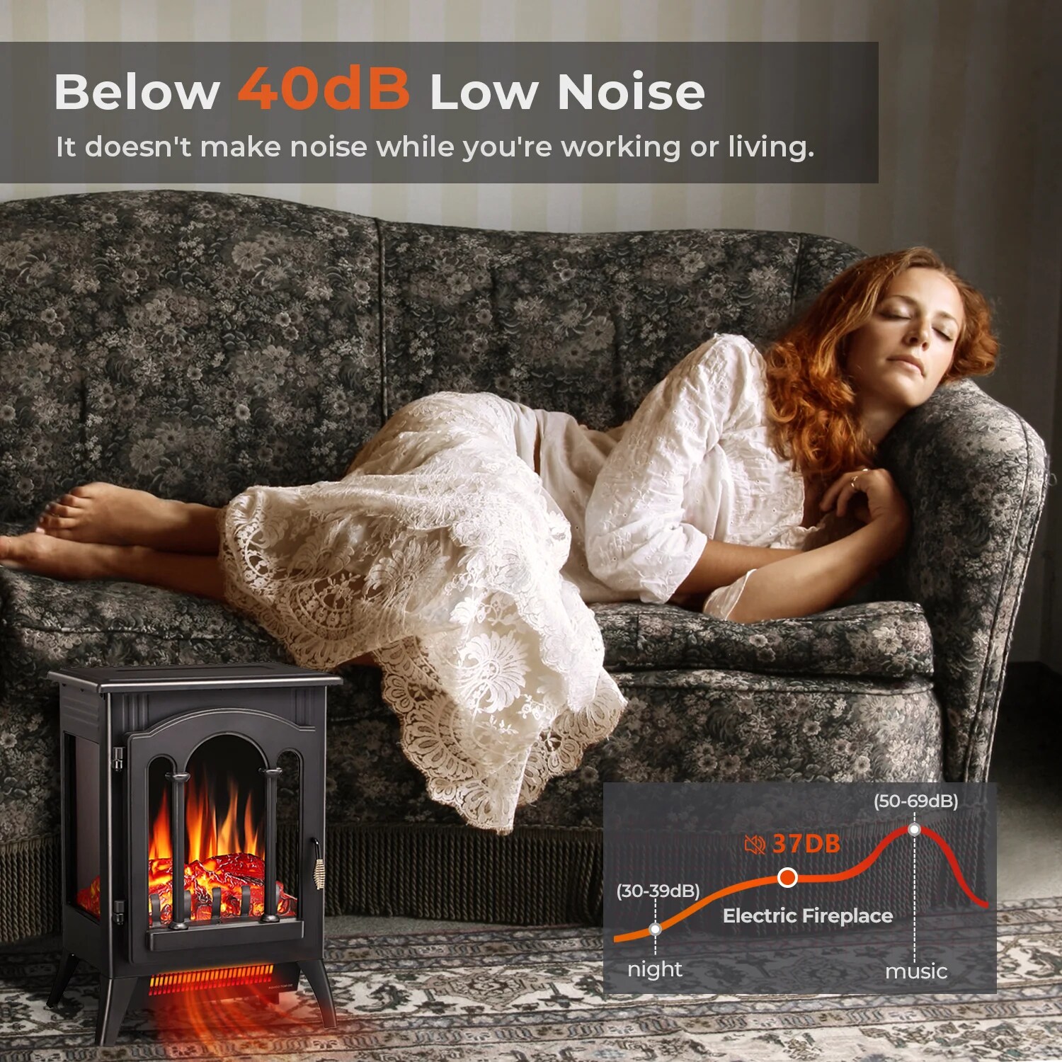 Antarctic Star LSAS-5220 Electric-Fireplaces - View #6
