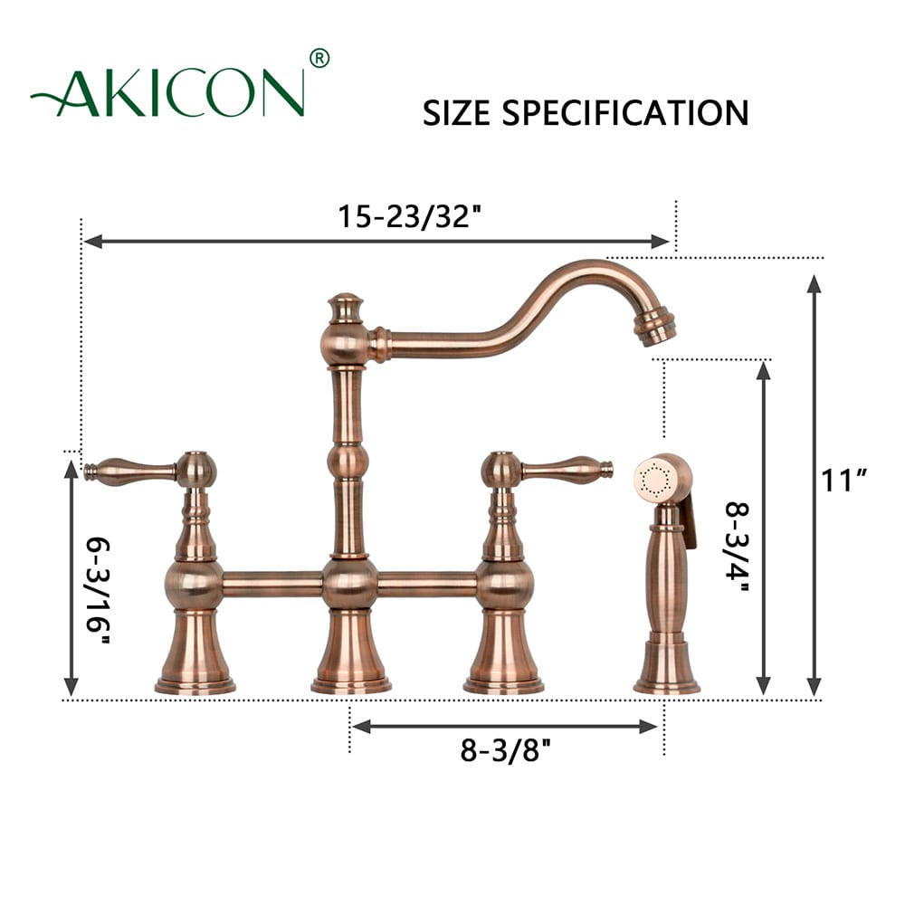 Akicon AK718-AC Kitchen-Faucets - View #6
