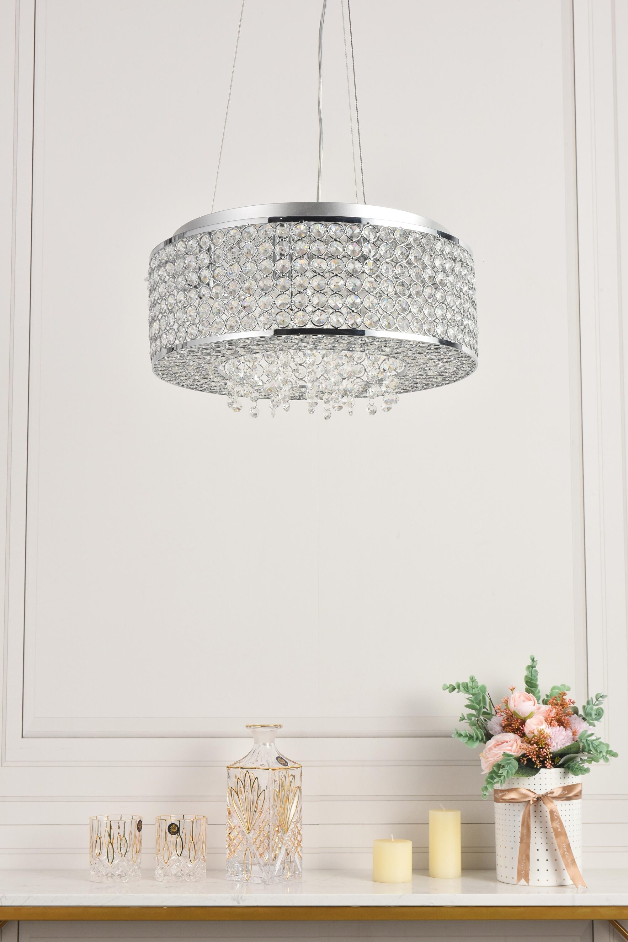 Elegant Decor HFV8742D16CRC Pendant-Lights - View #9