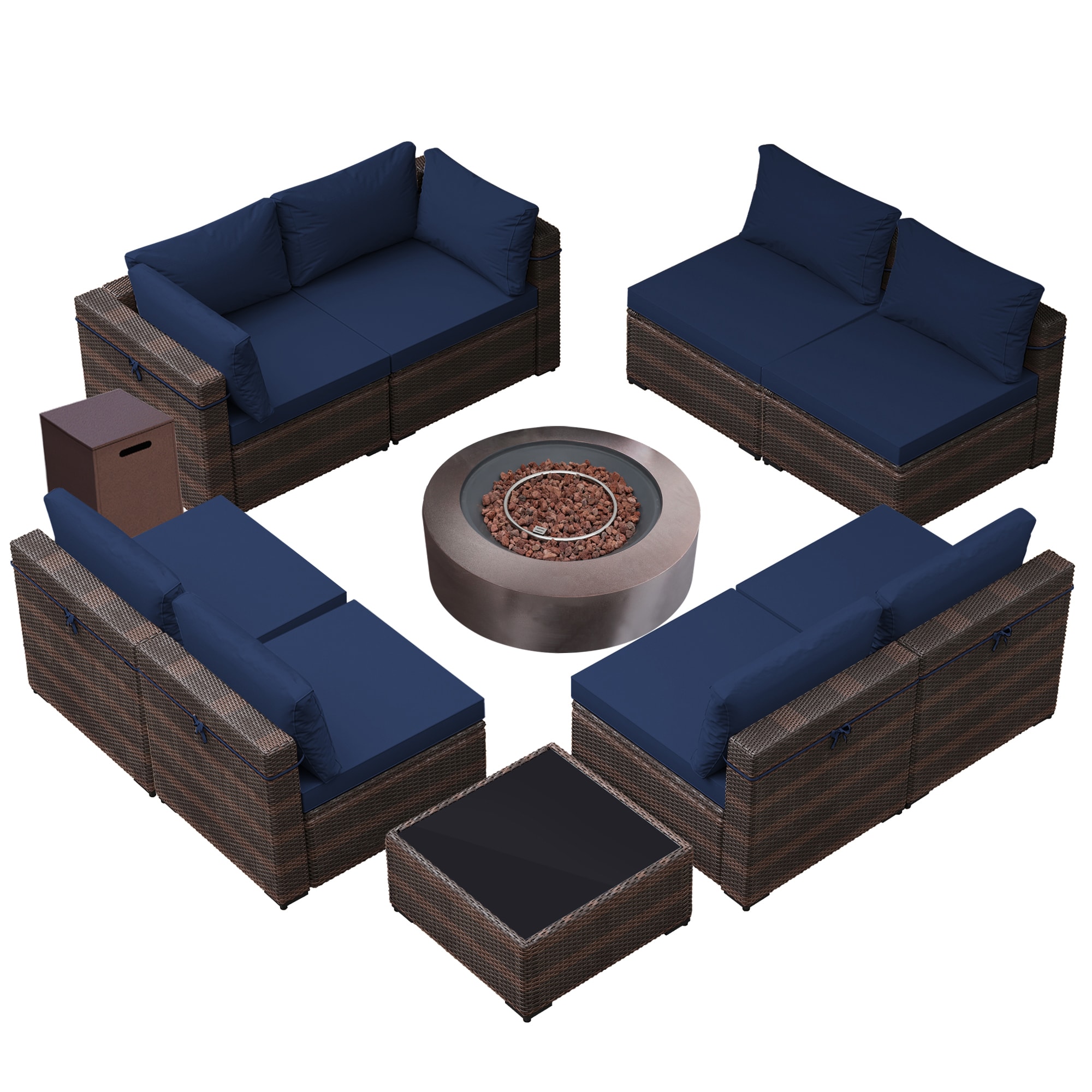 Patio Watcher LS-RT9-KD42BR-B2 Patio-Conversation-Sets - View #2
