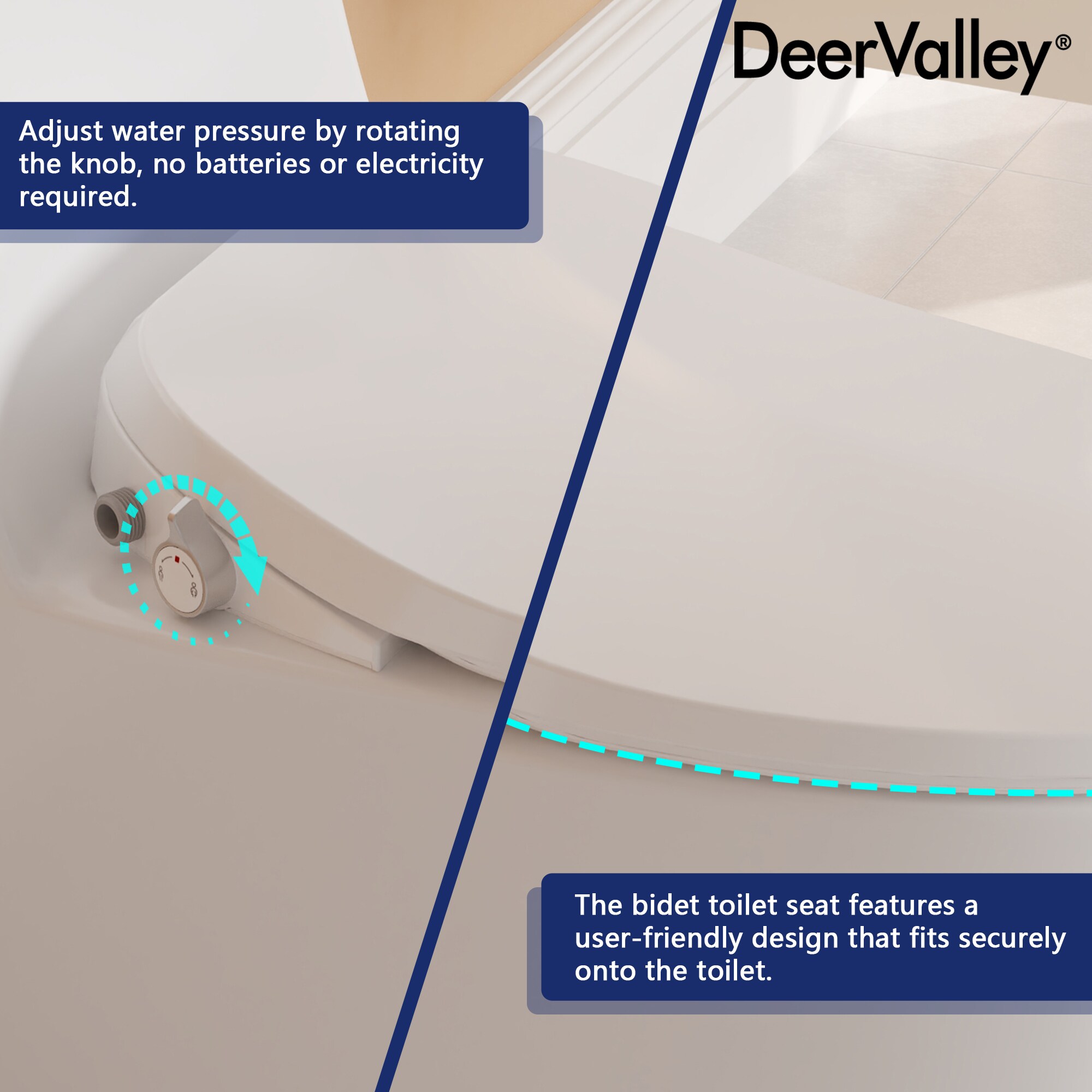 DeerValley DV-1S0028 Bidet-Toilet-Seats - View #4