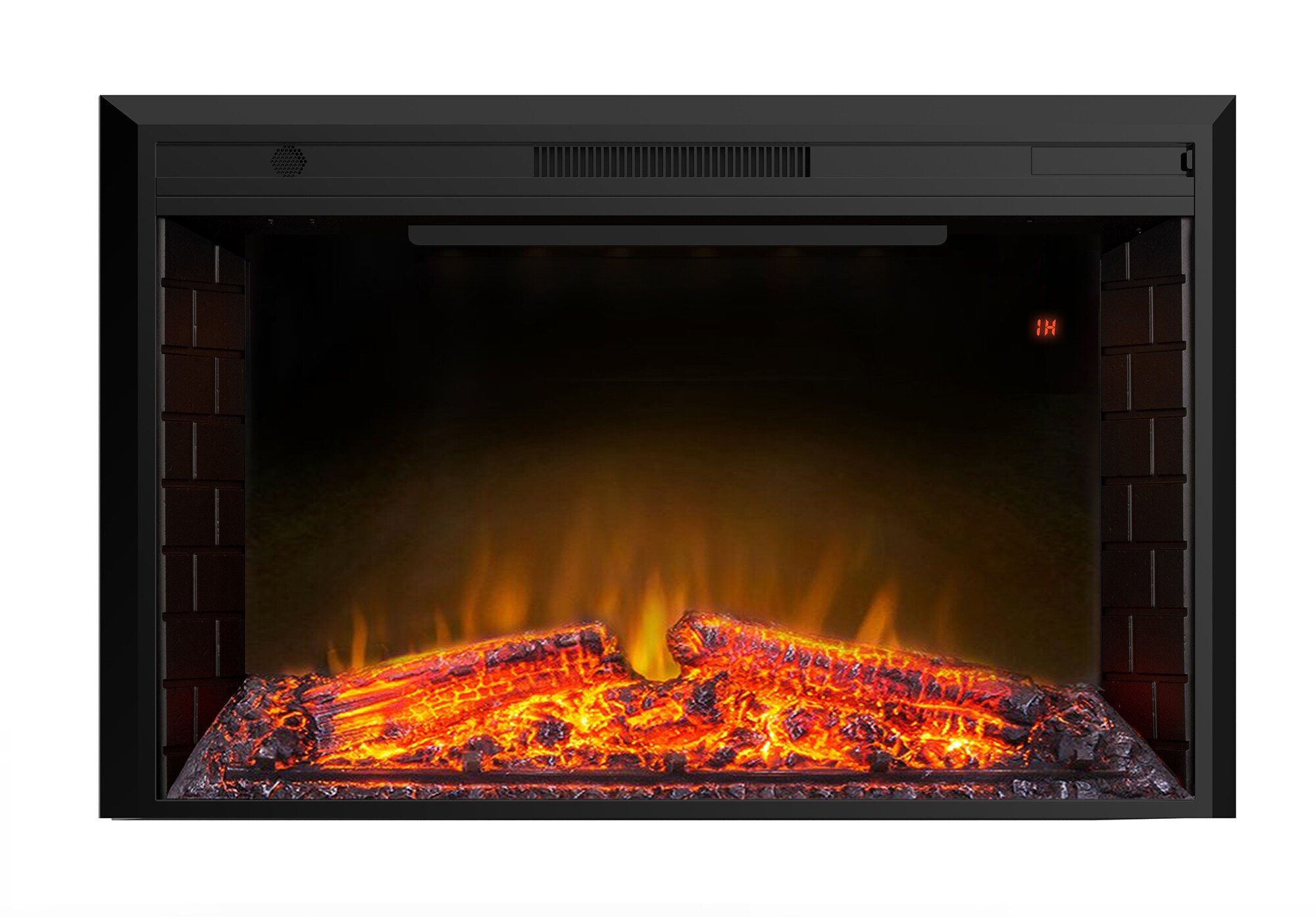 CASAINC VL-EF40T 42.95-Inches W Black Free standing LED Wall-mount Electric Fireplace with Remote Control Included