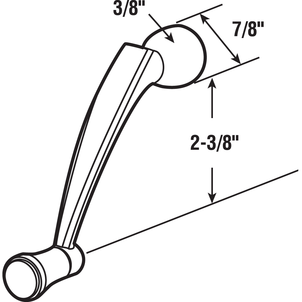 Prime-Line H 3956 Casement-Window-Crank-Handles - View #2