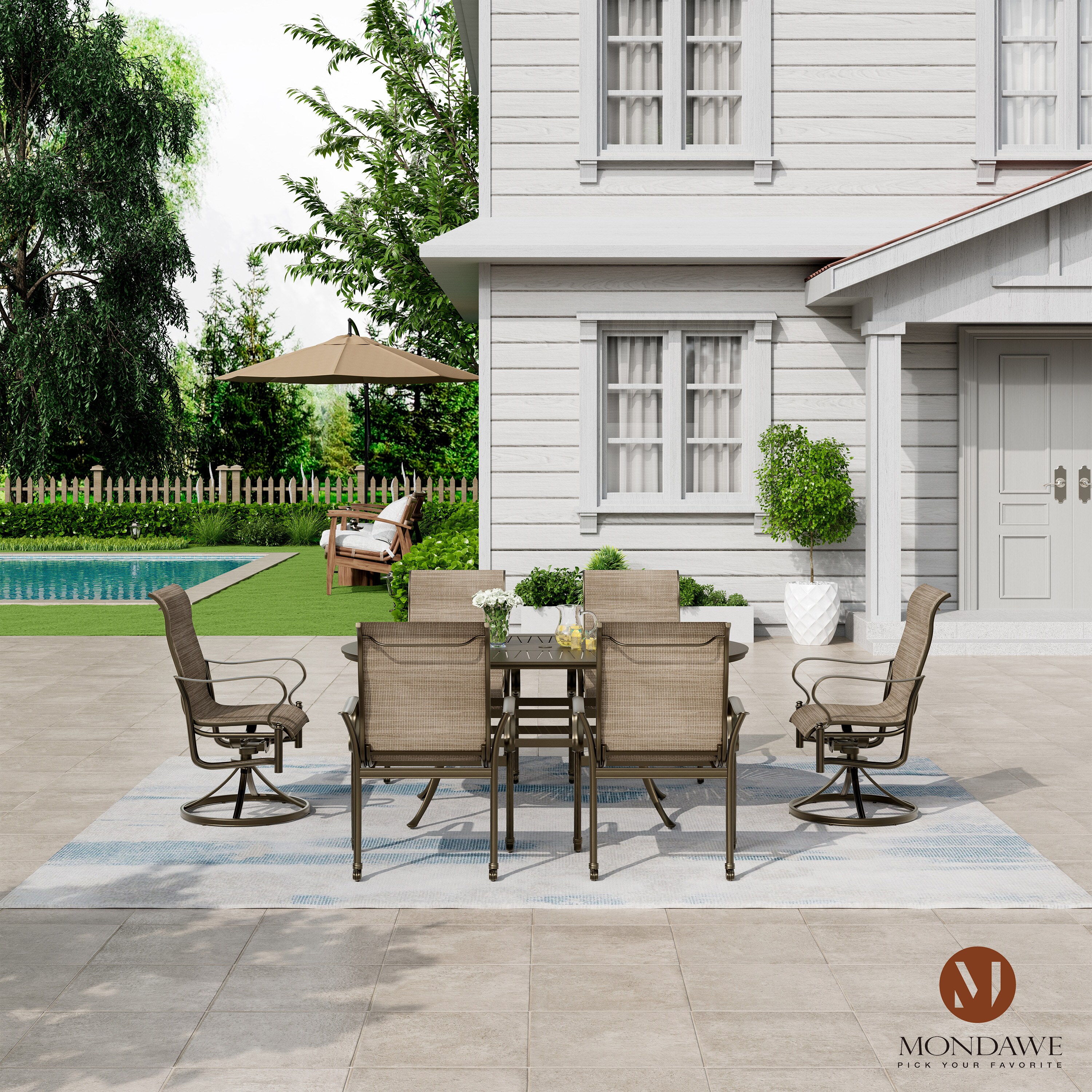 Mondawe MO-LD72CT9PS-BU Patio-Dining-Sets - View #3