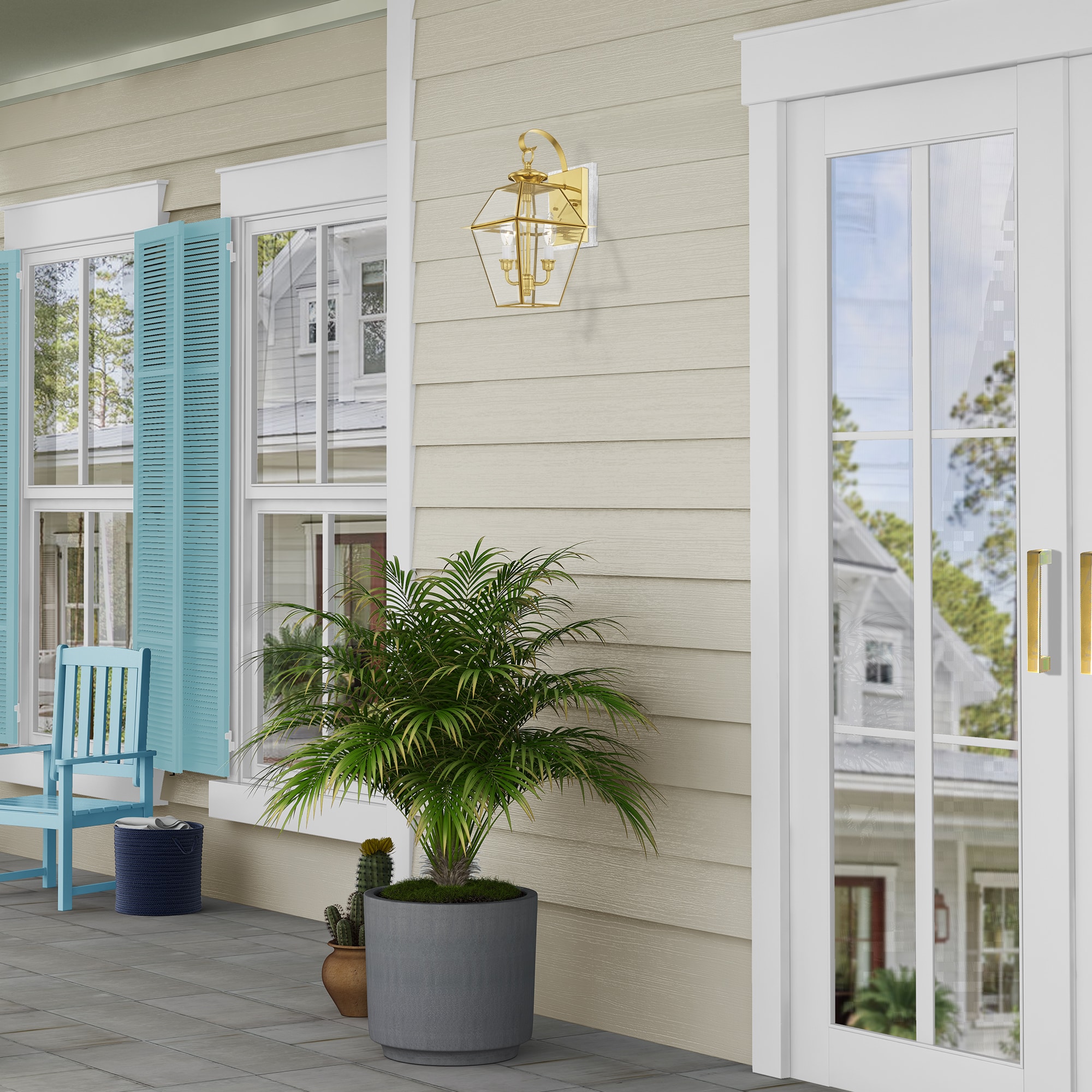 Livex Lighting 2281-02 Outdoor-Wall-Lighting - View #6