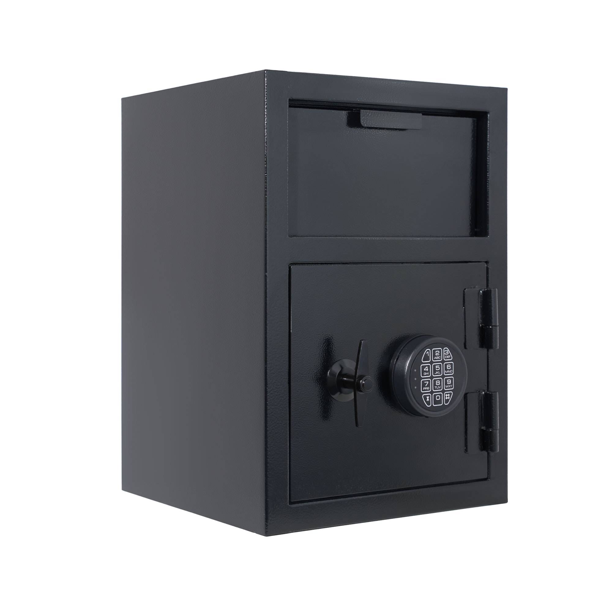 LOVMOR SF-Y-W396P279144 515 Flip cabinet Digital Depository Safe Made of Carbon Steel Electronic Code Lock Depository Safe with Deposit Slot Depository Box for Home Hotel Restaurant and Office