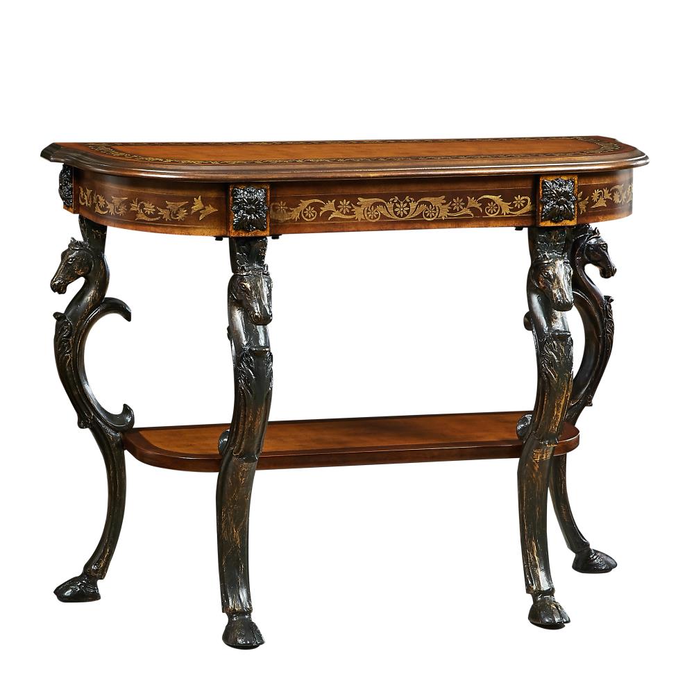 Powell 416-225 Masterpiece Venetian Brown Console Table