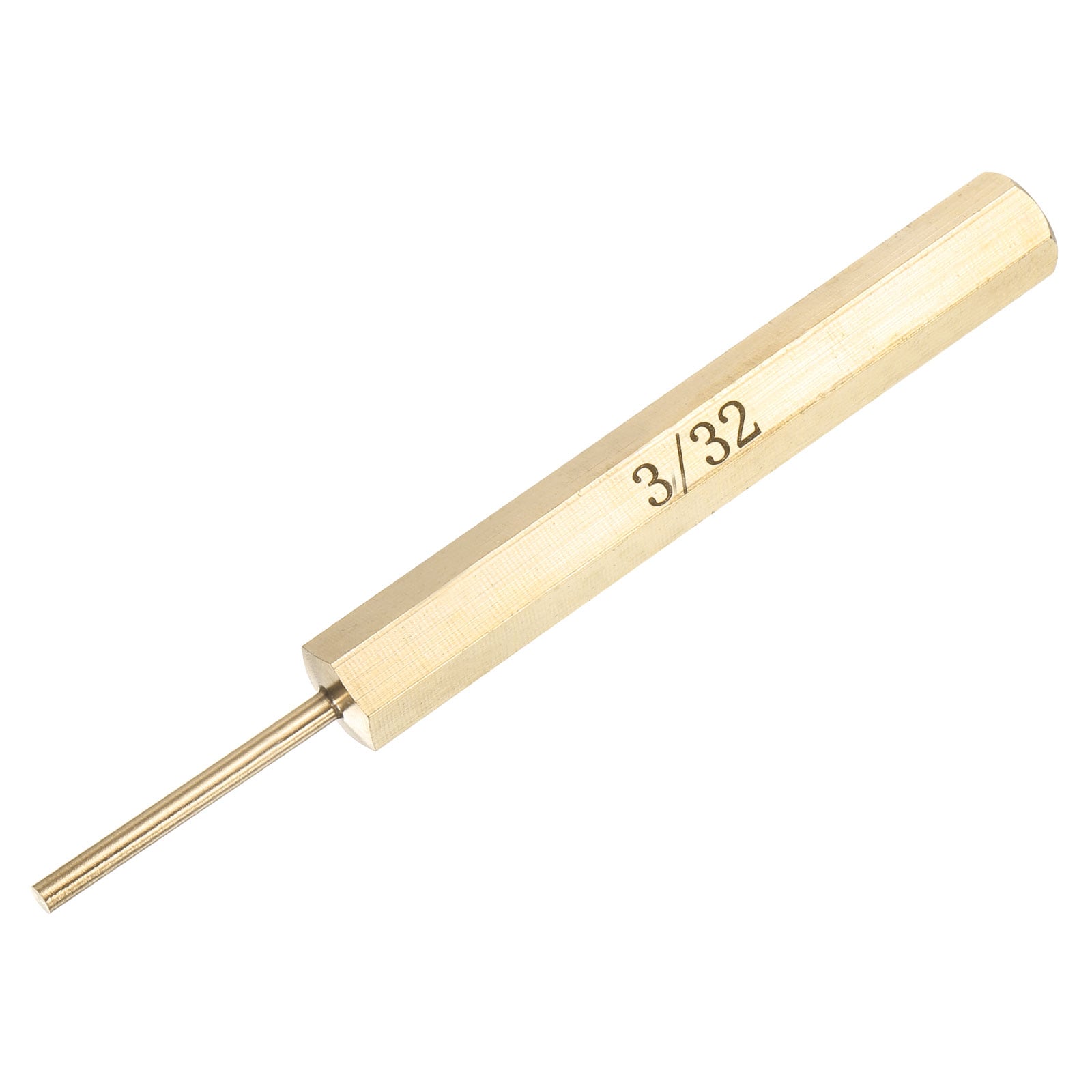 Unique Bargains Brass Pin Punch 3/32 Inch Non-marring Drive Punch ...
