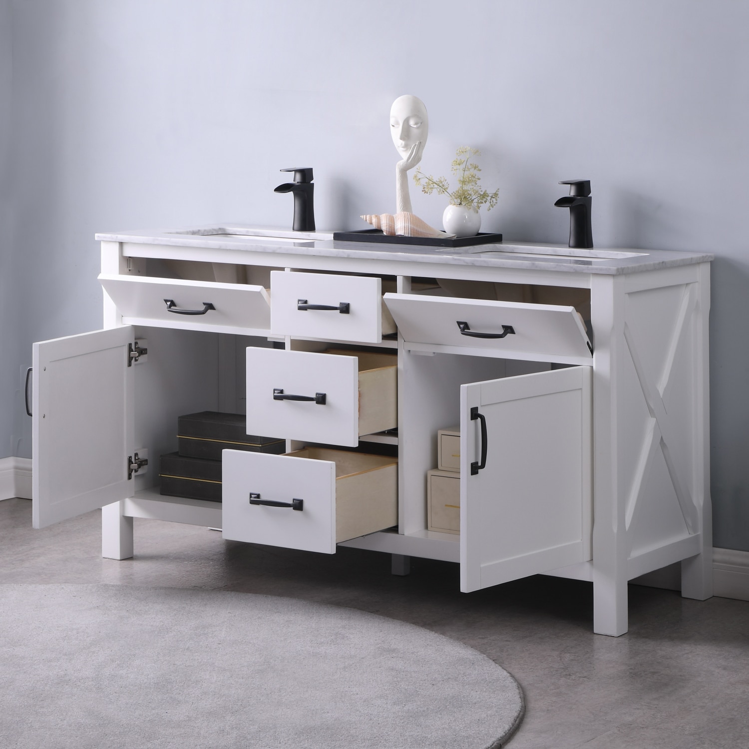 Altair 535060-WH-CA-NM Bath-Vanity-Combo - View #7