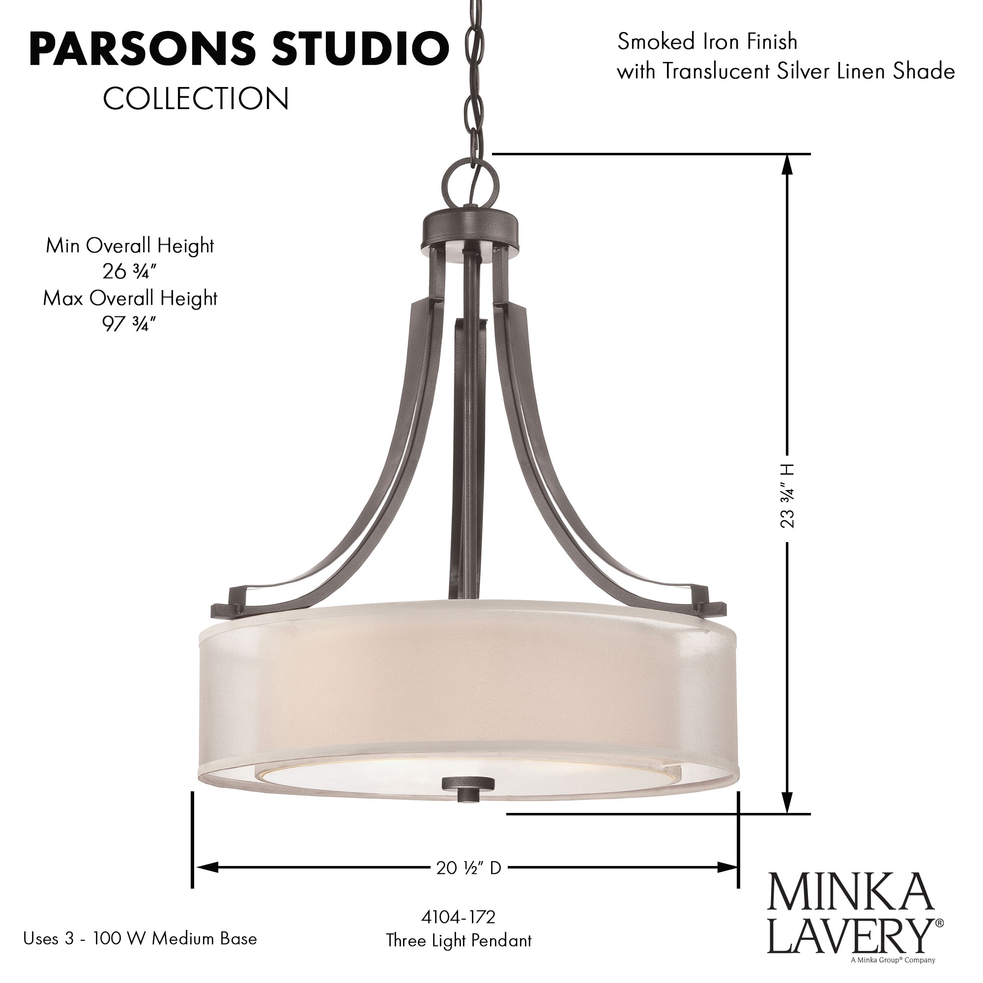 parsons studio 3 light