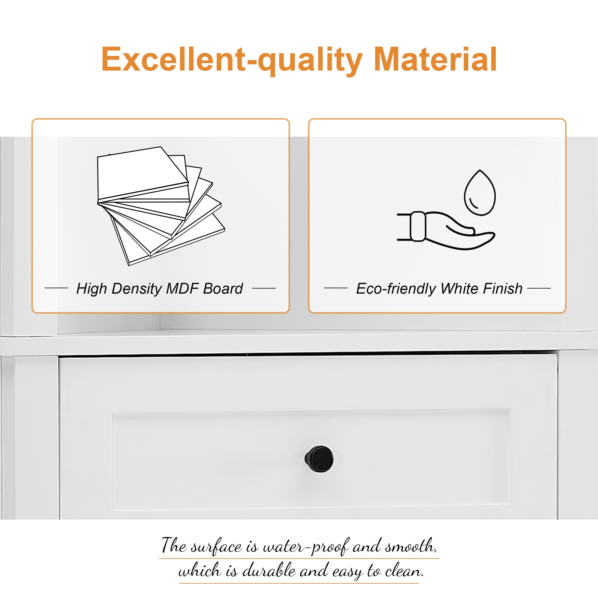 Huluwat XH-47409K Linen-Cabinets - View #5