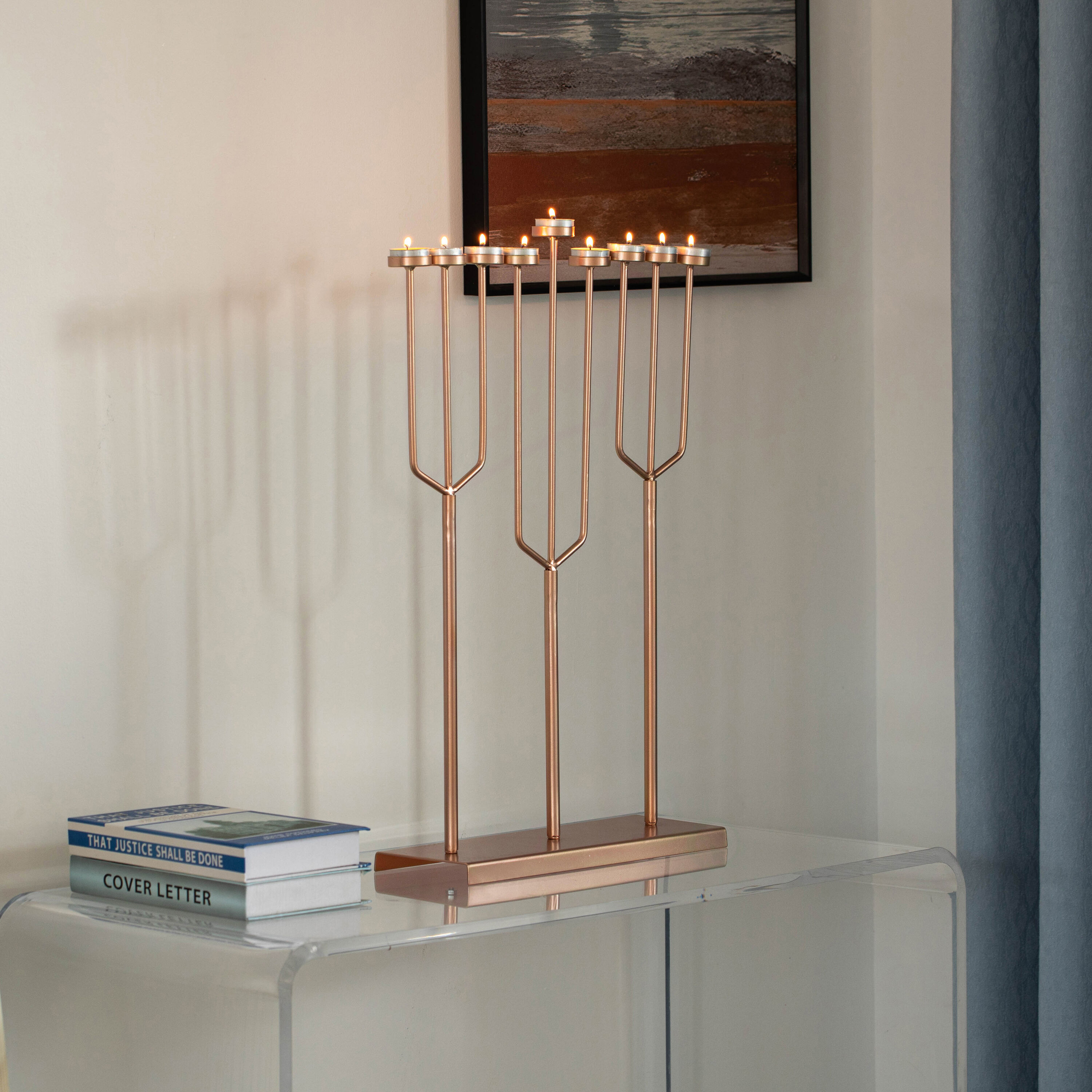 Vintiquewise QI004643.RG.S Indoor-Hanakkah-Decor - View #2